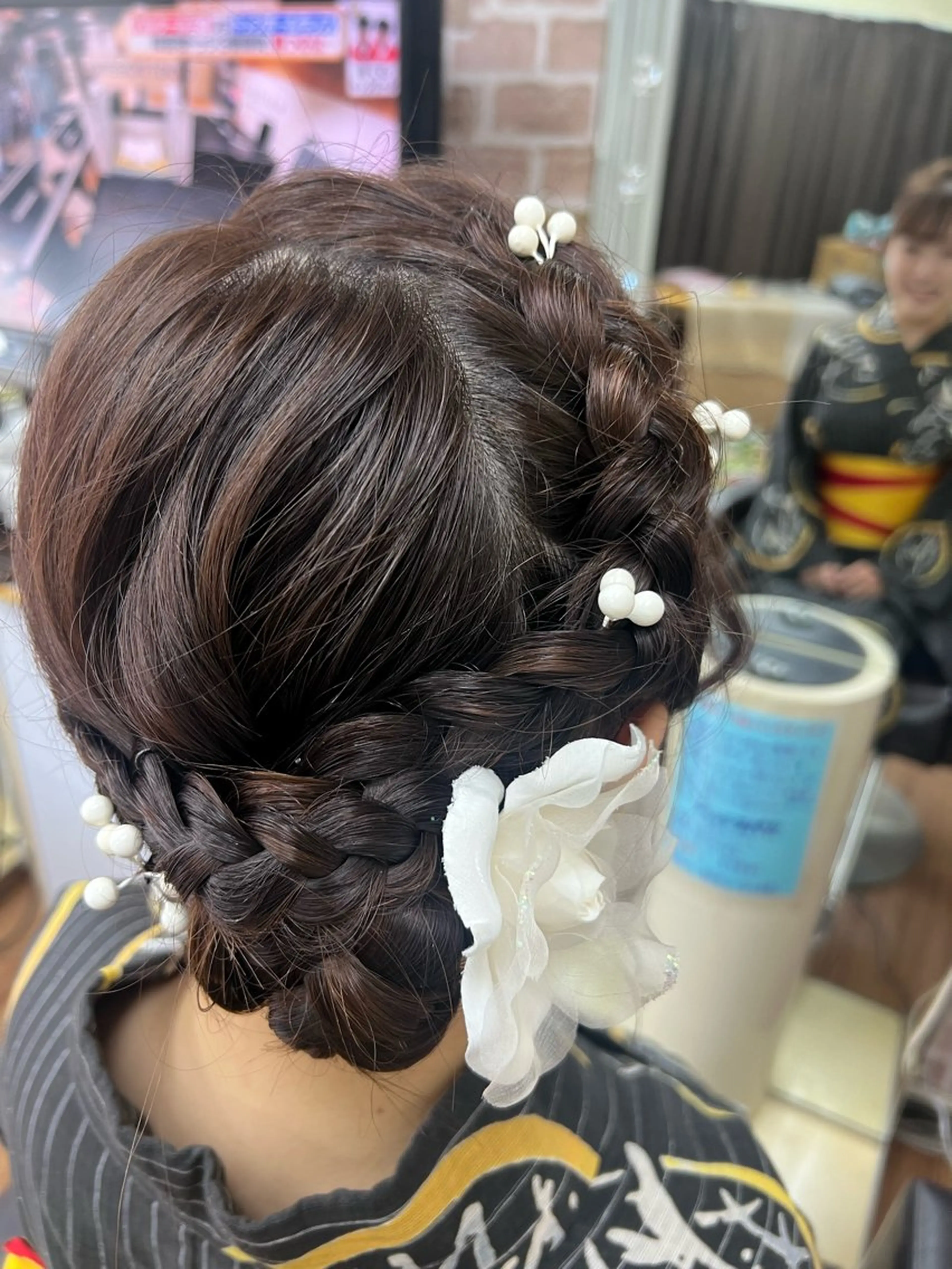 ヘアアレンジ 萱場 利恵のヘアスタイル