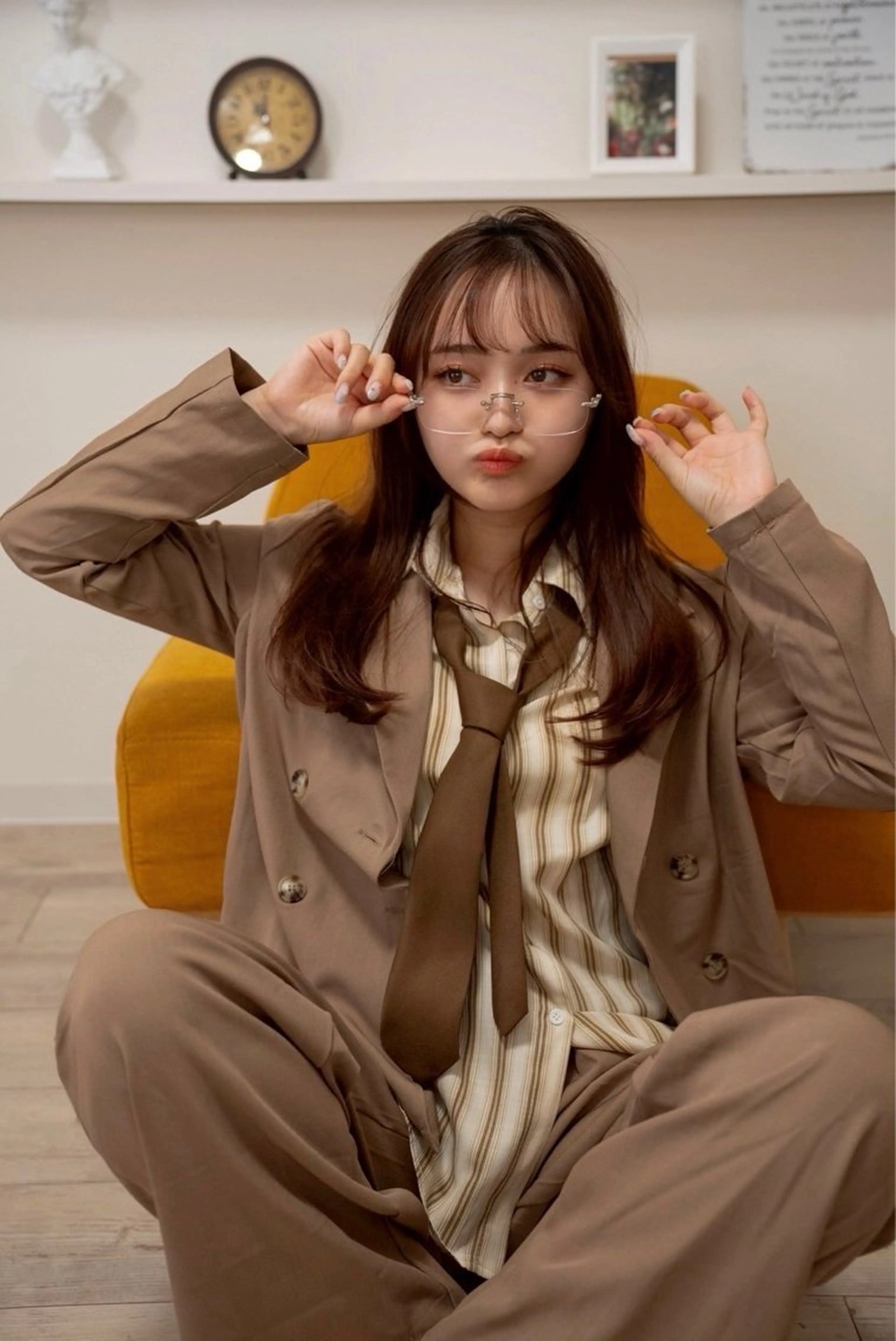 ロング Farbe🤍 新築new Openのヘアスタイル