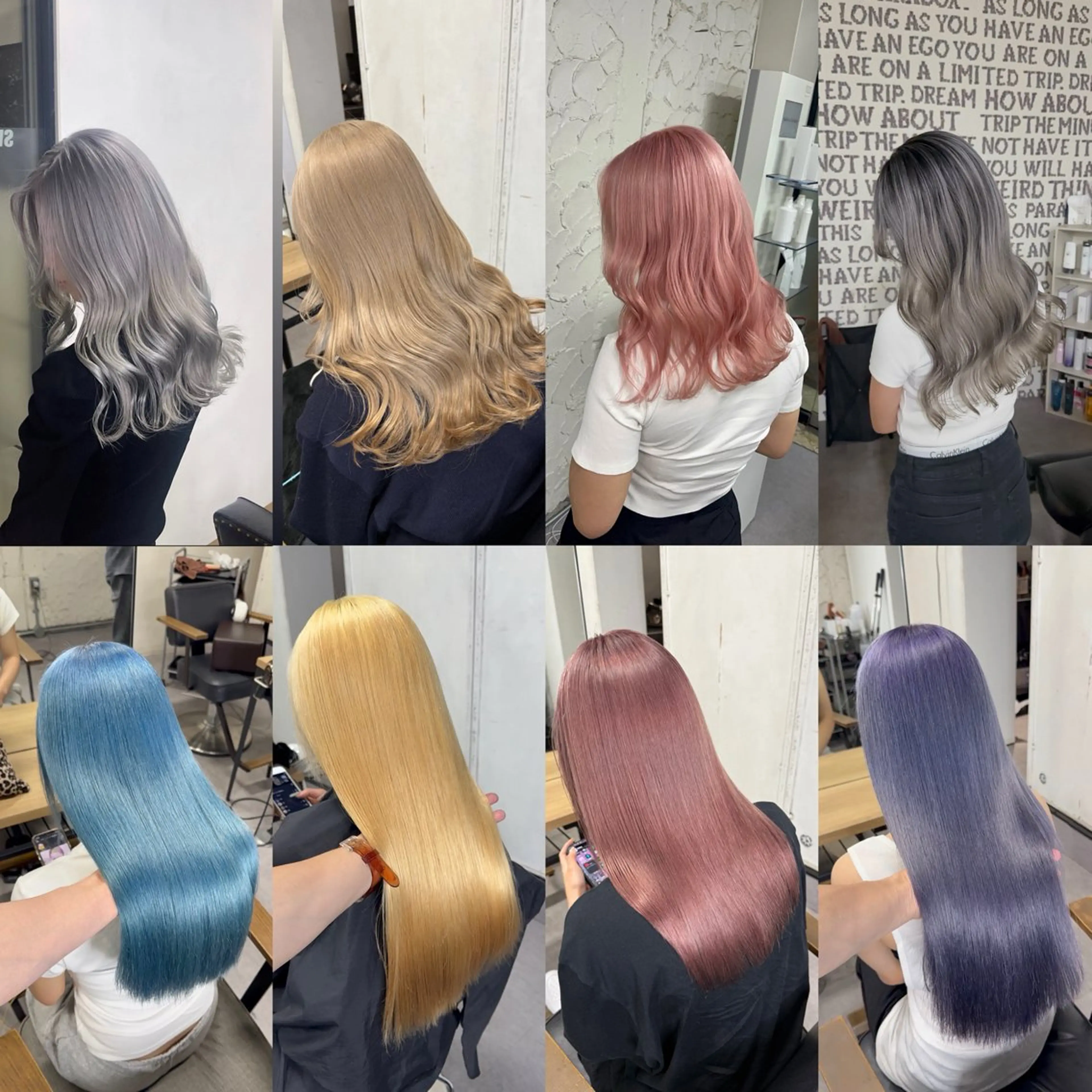 ダブルカラー ケアブリーチ+内部補修トリートメントの写真