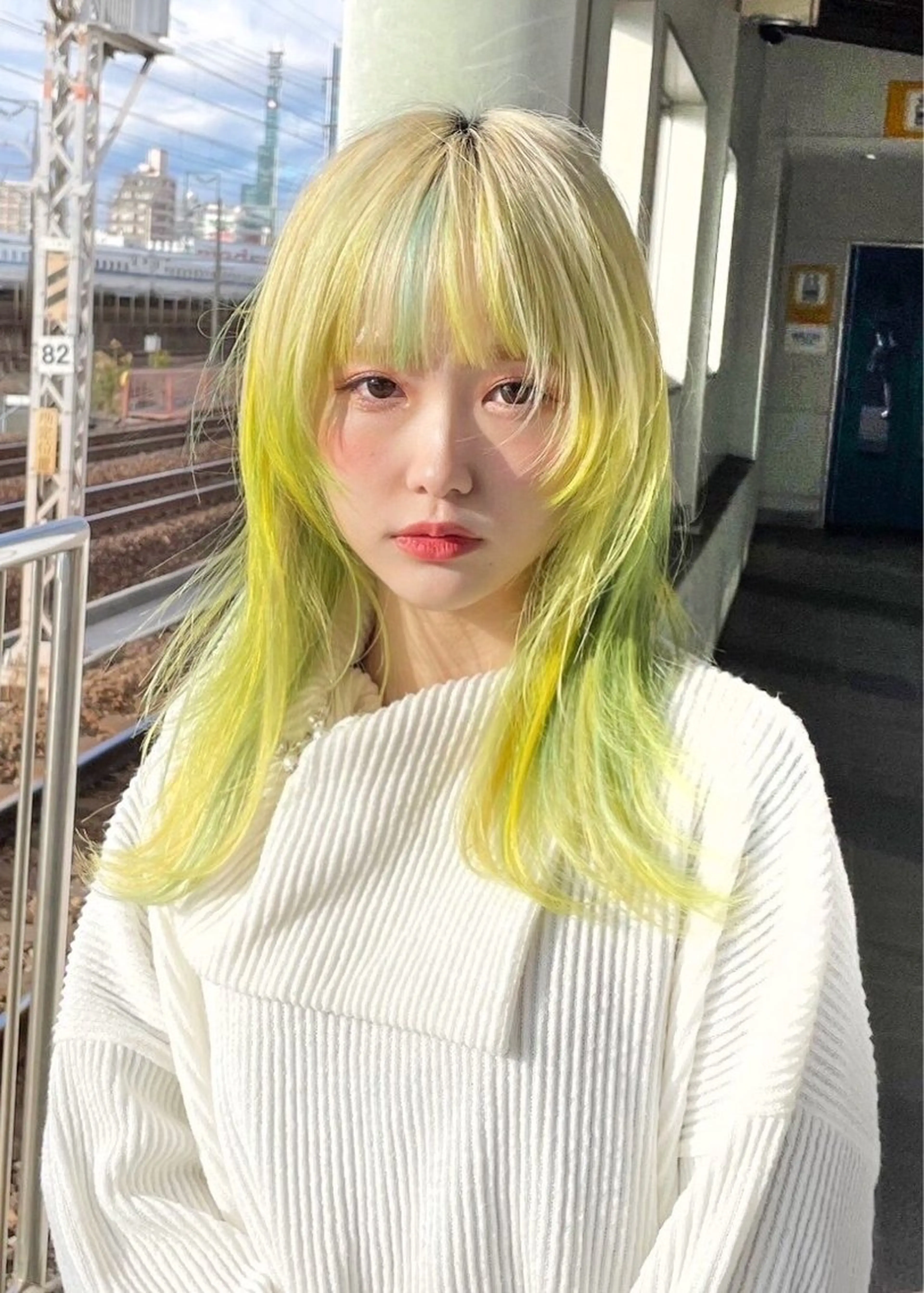 カラー ハイライト/栄/ ★ICHIMURA★のヘアスタイル