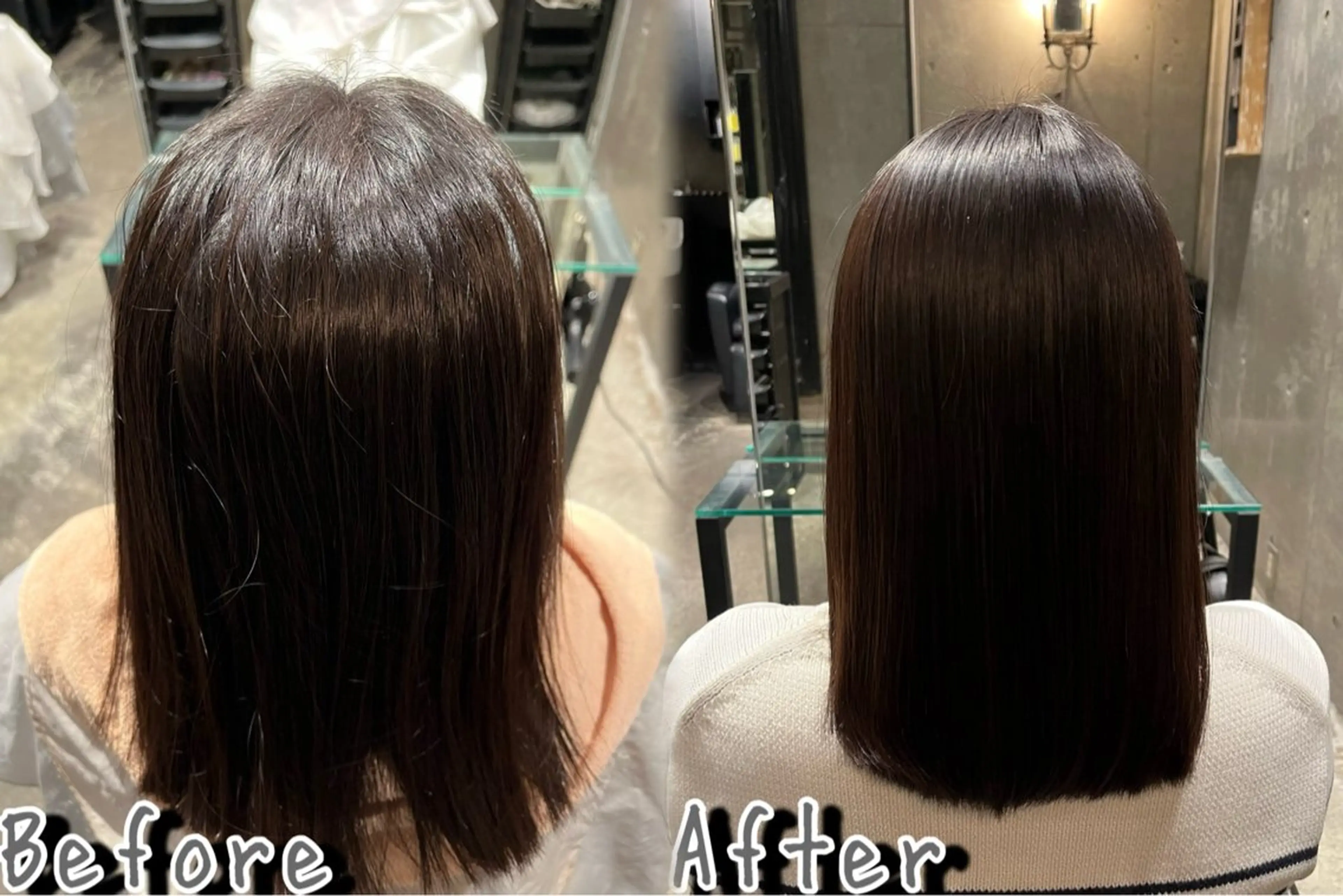 ミディアム 縮毛矯正 トリートメント ENORE 青山店所属・🫧縮毛矯正専門店/ 髪質改善プロ直輝🫧のヘアスタイル