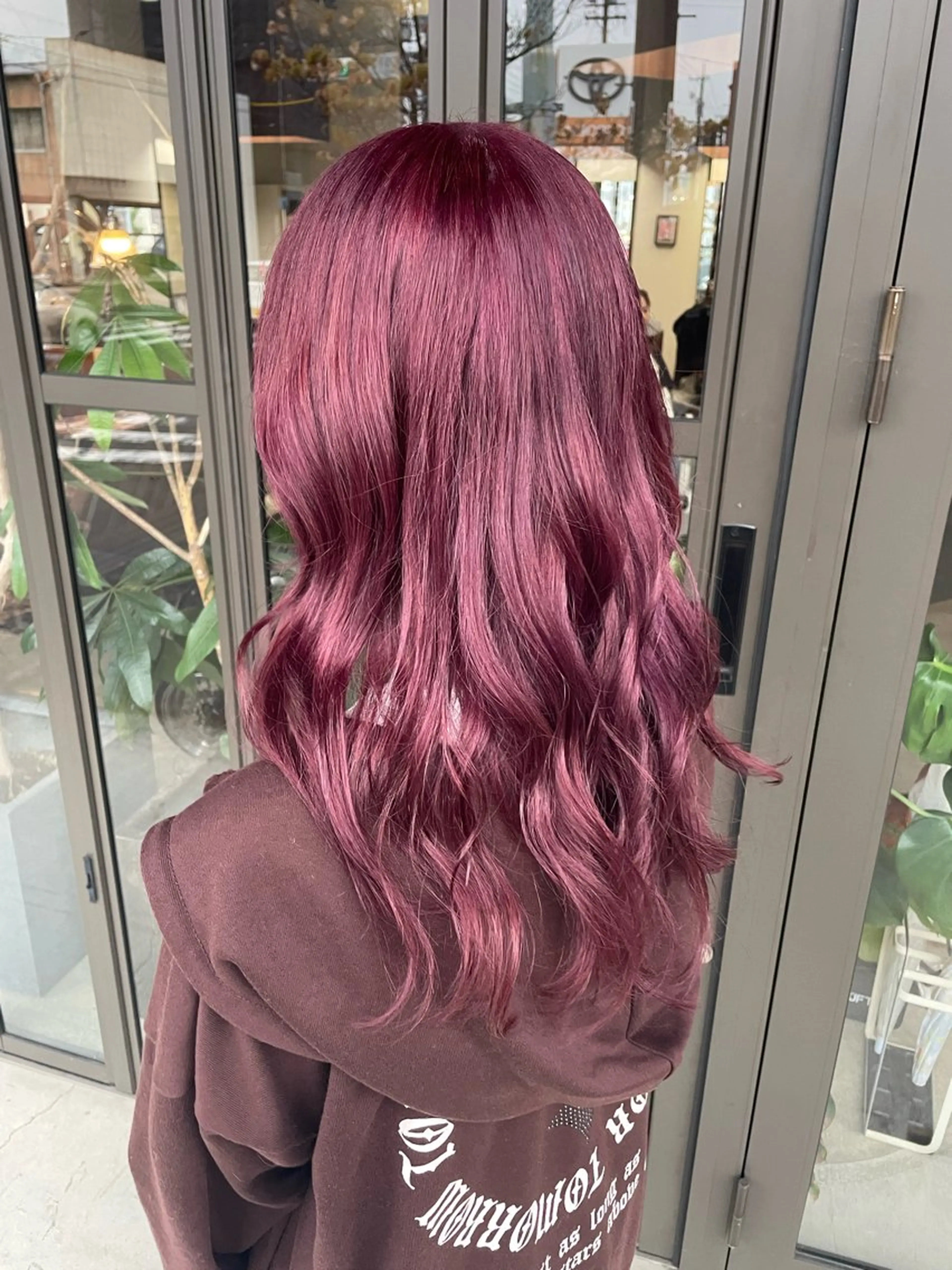 ロング ヘアカラー OGAWA NOAのヘアスタイル