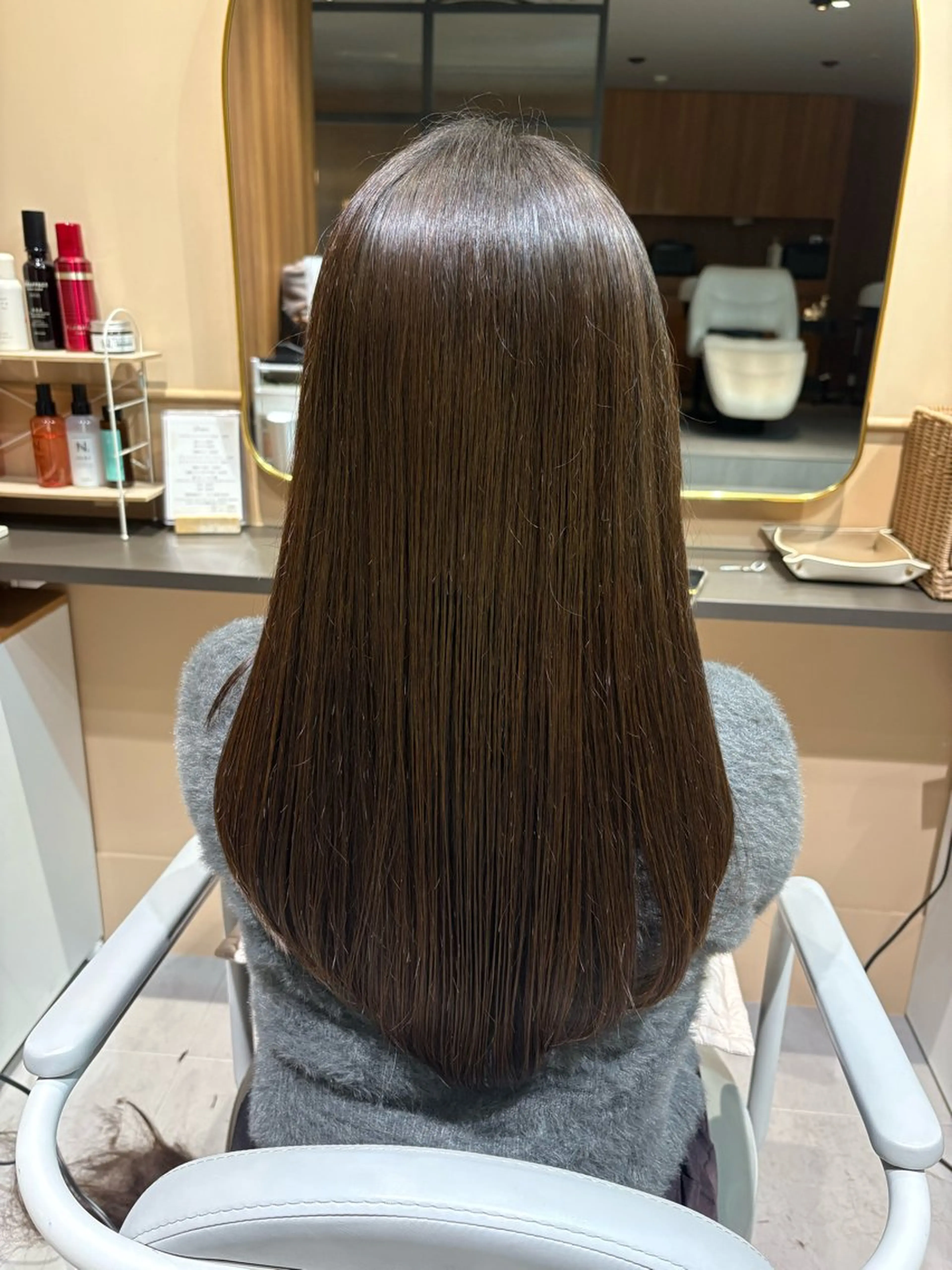 ロング カラー 透明感カラー グレージュ オリーブグレージュ オリーブグレー 髪質改善 カット ヘアカラー トリートメント TV出演&受賞歴有☆ 宮本輝正のヘアスタイル