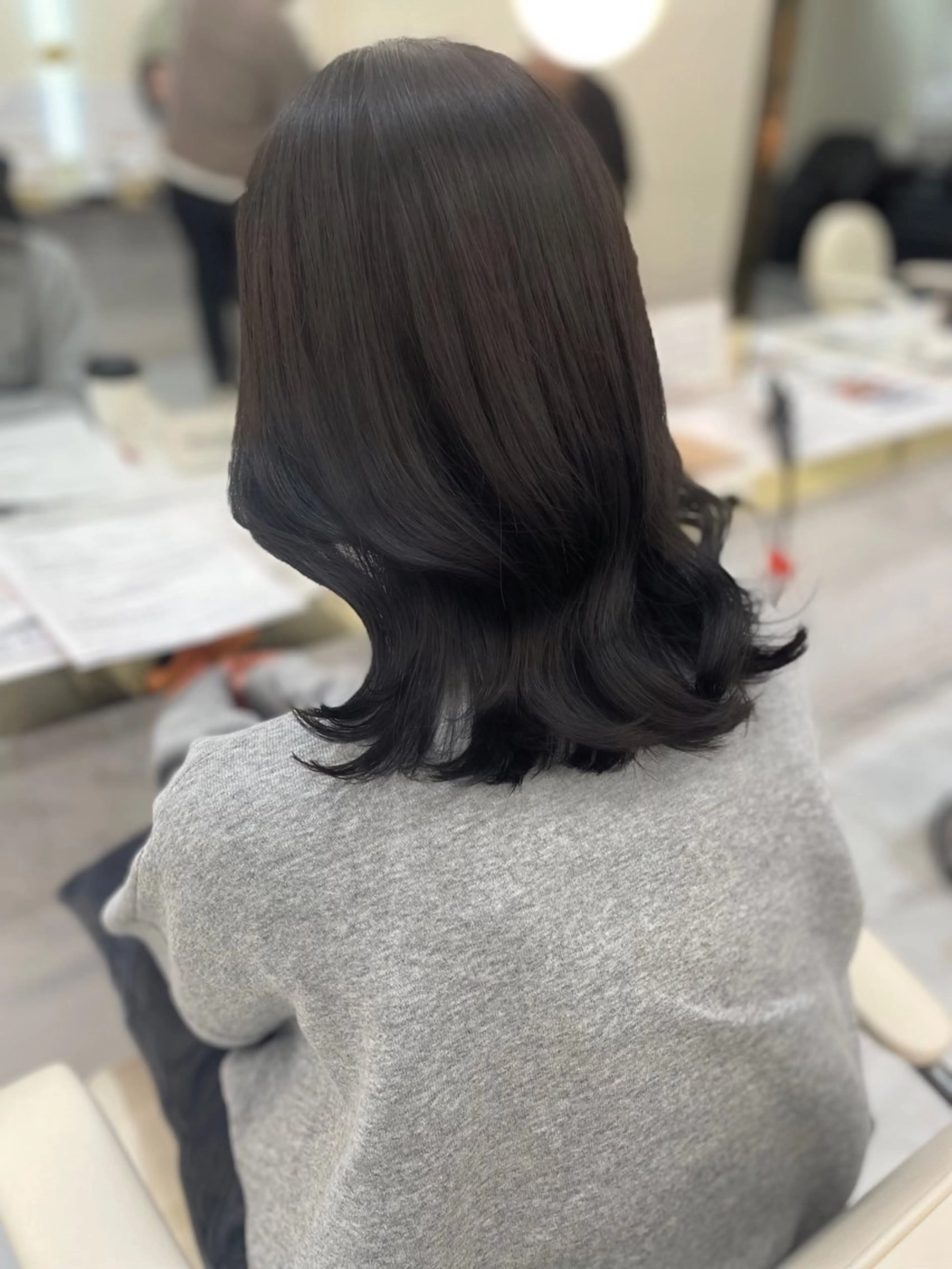 ミディアム 似合わせのプロ🕊 美髪矯正/ioriのヘアスタイル