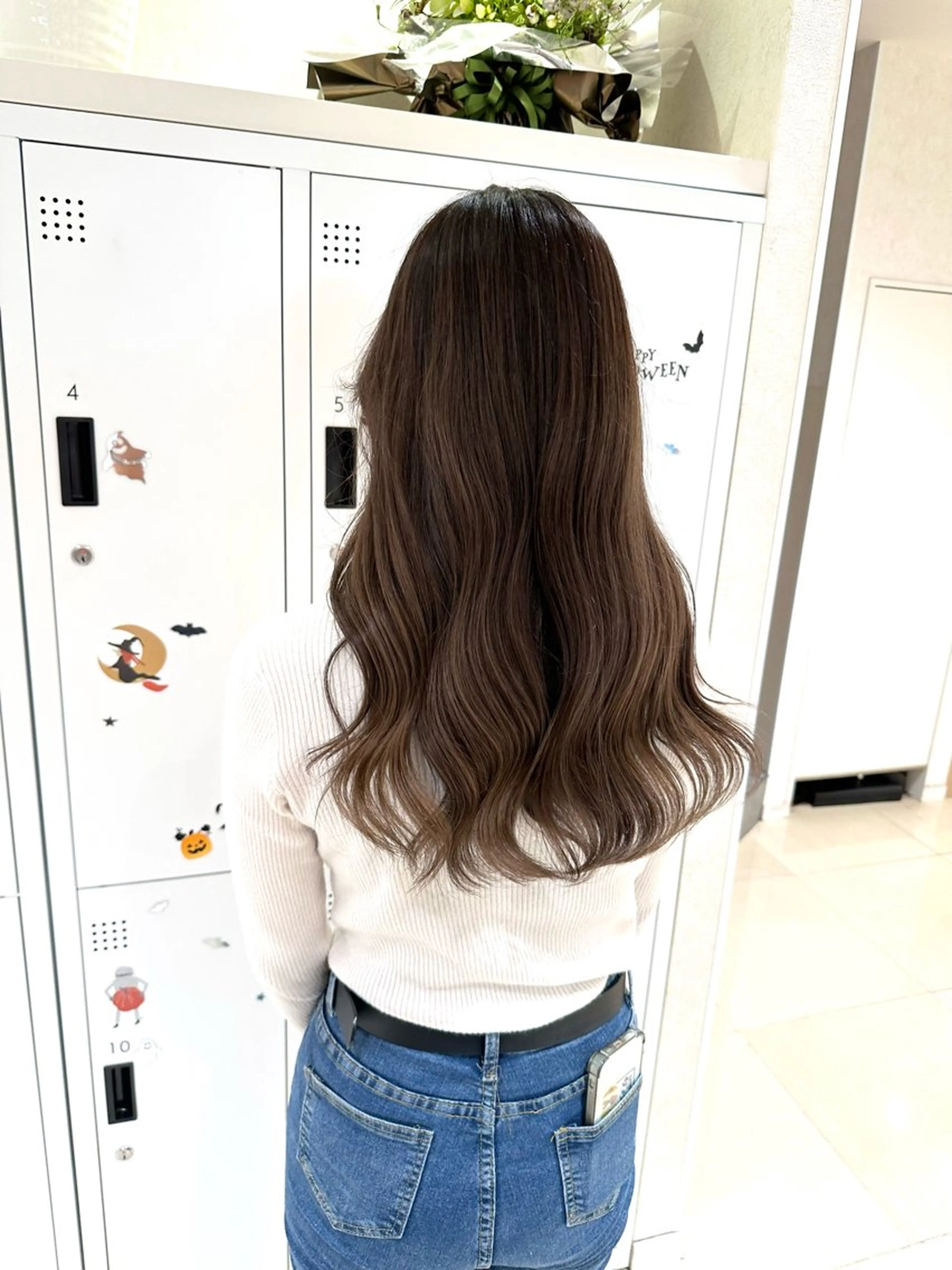 ロング カラー バレイヤージュ ブリーチ 髪質改善 レイヤーカット トリートメント カット ヘアカラー トリートメント 山本　尚輝 🐶ハイライト🐶のヘアスタイル