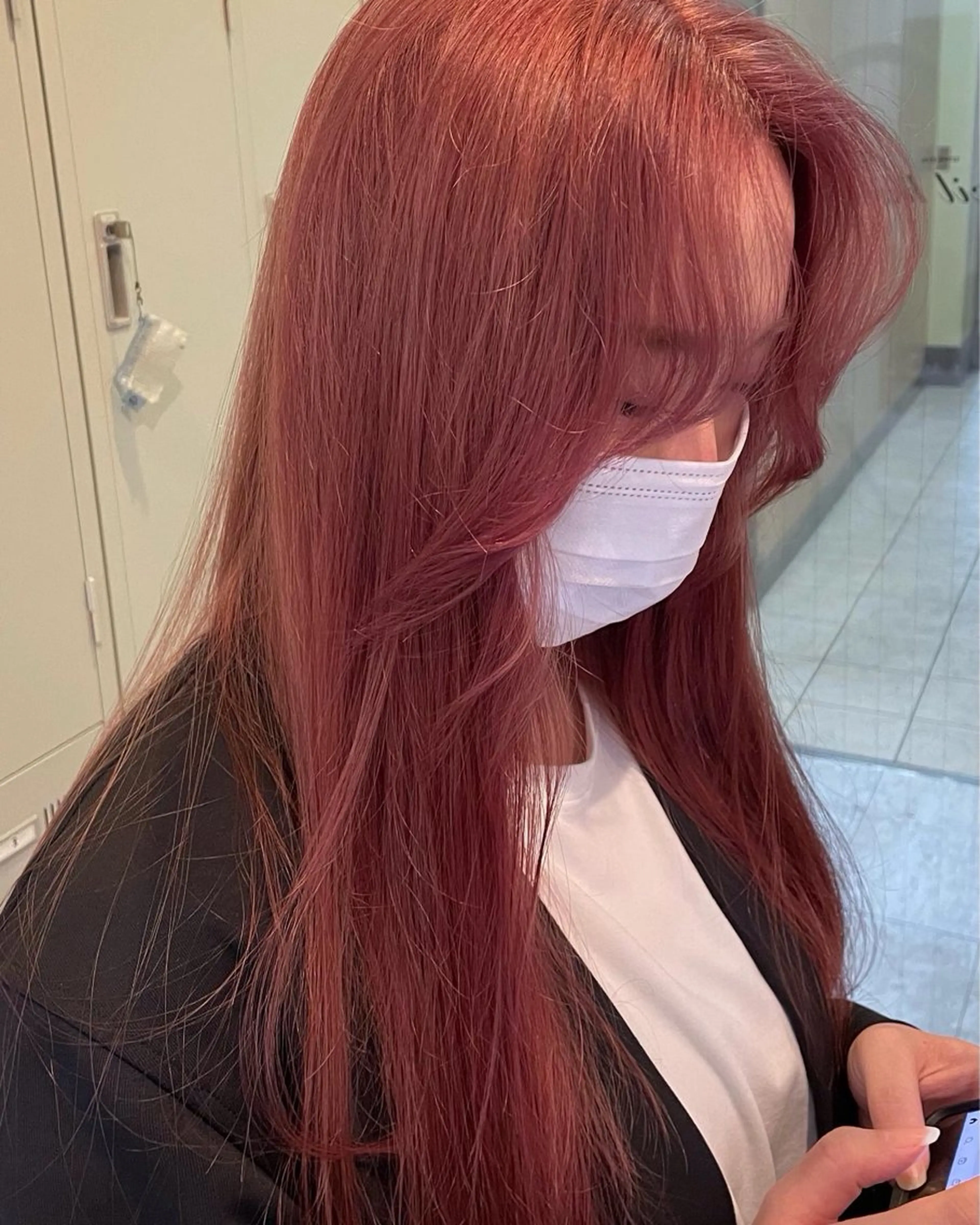 ロング ヘアカラー Cecil hair なんば店のヘアスタイル