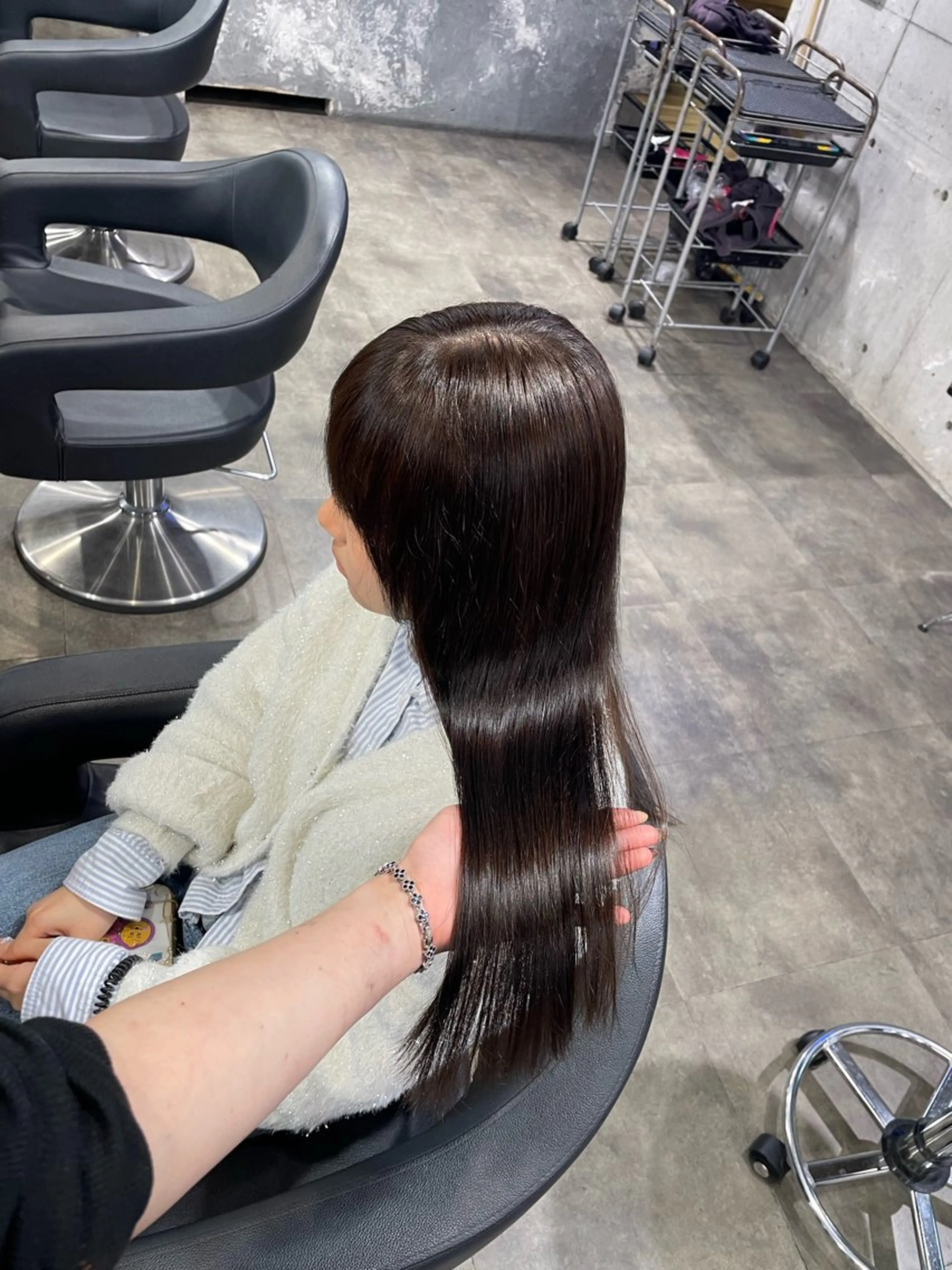 カラー ヘアカラー ヘアセット 🤍透明感韓国 レディ/まりん🤍のヘアスタイル