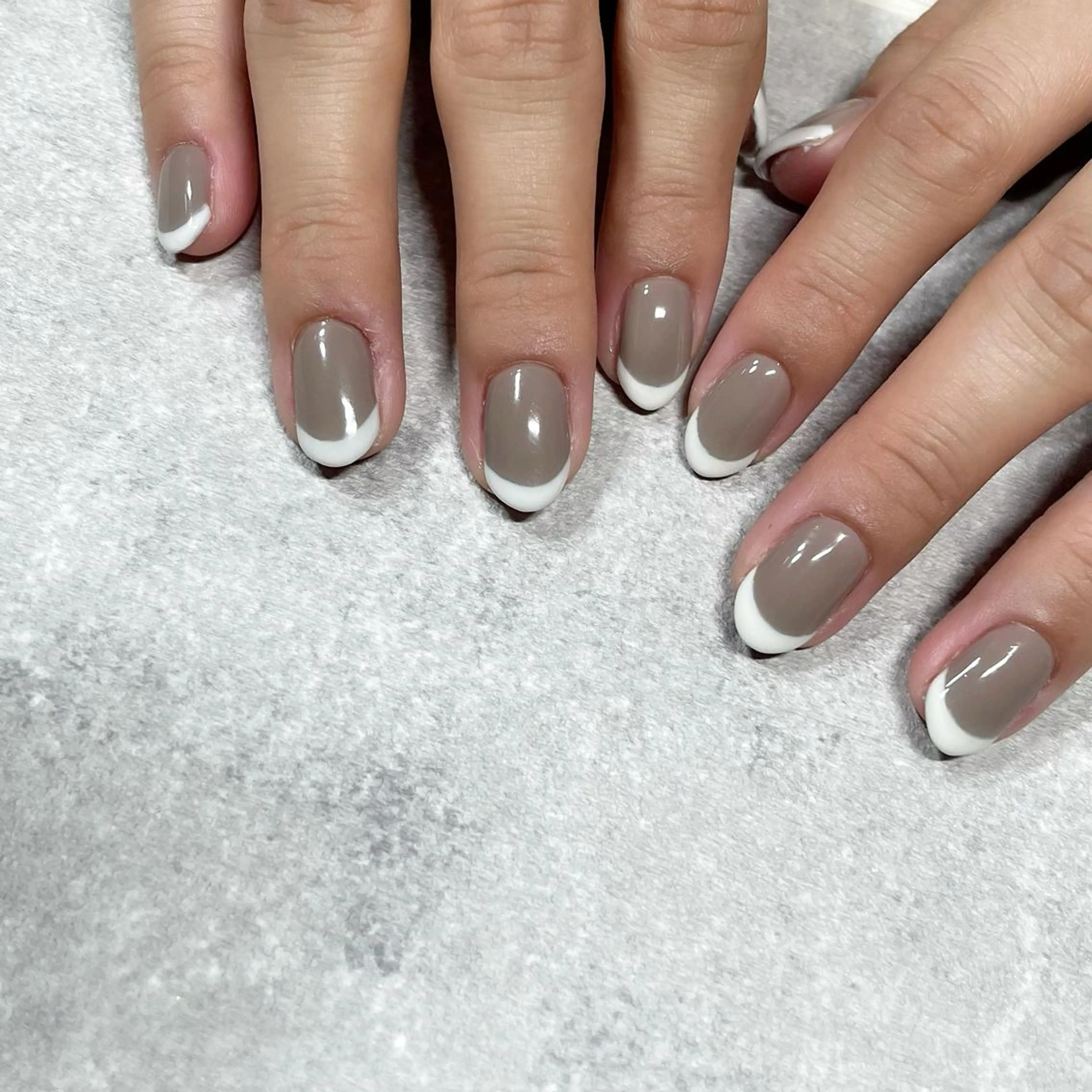 ネイル ジェルネイル シンプルネイル 東 千夏のネイルデザイン