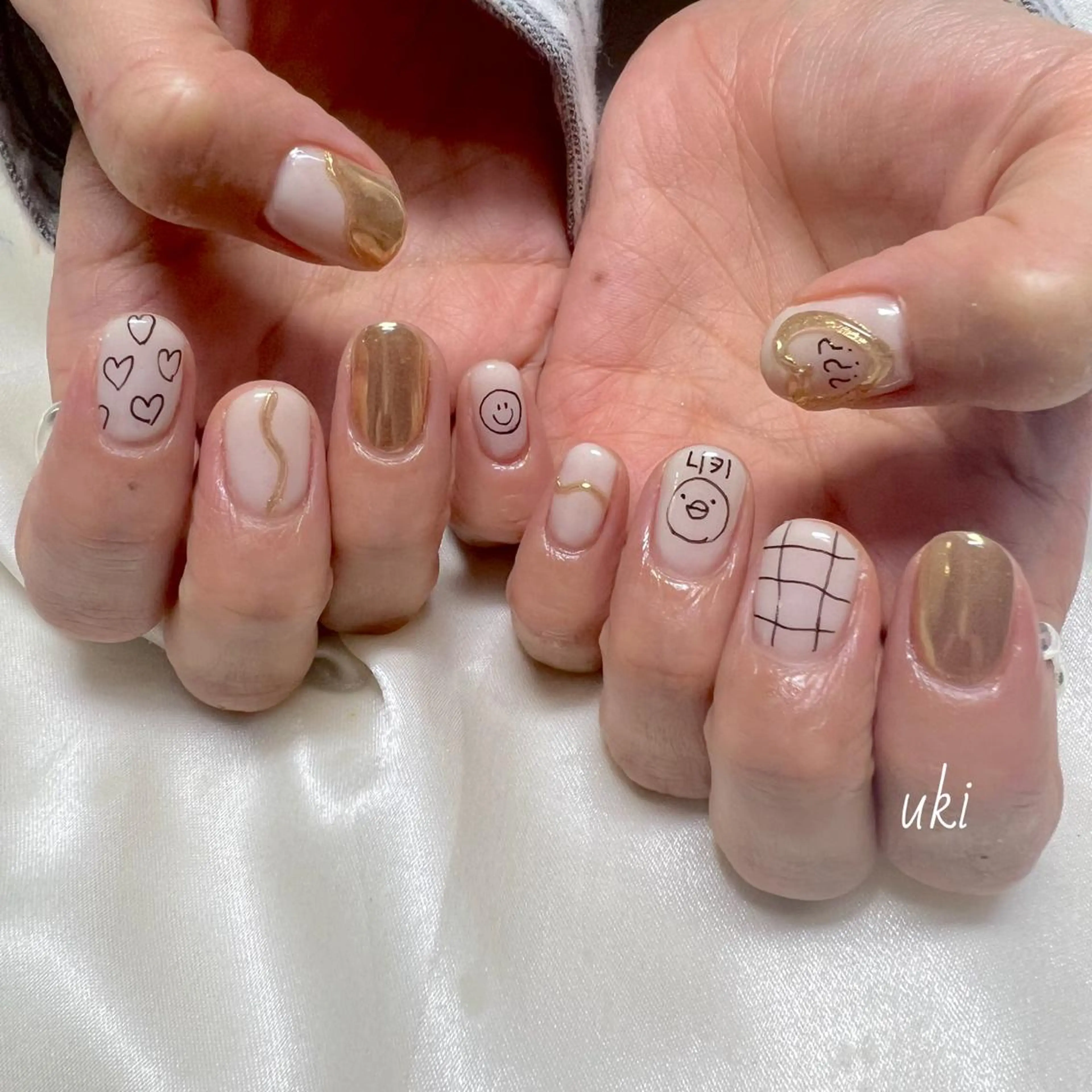 ネイル ハンドネイル Ameri nail /UKIのネイルデザイン