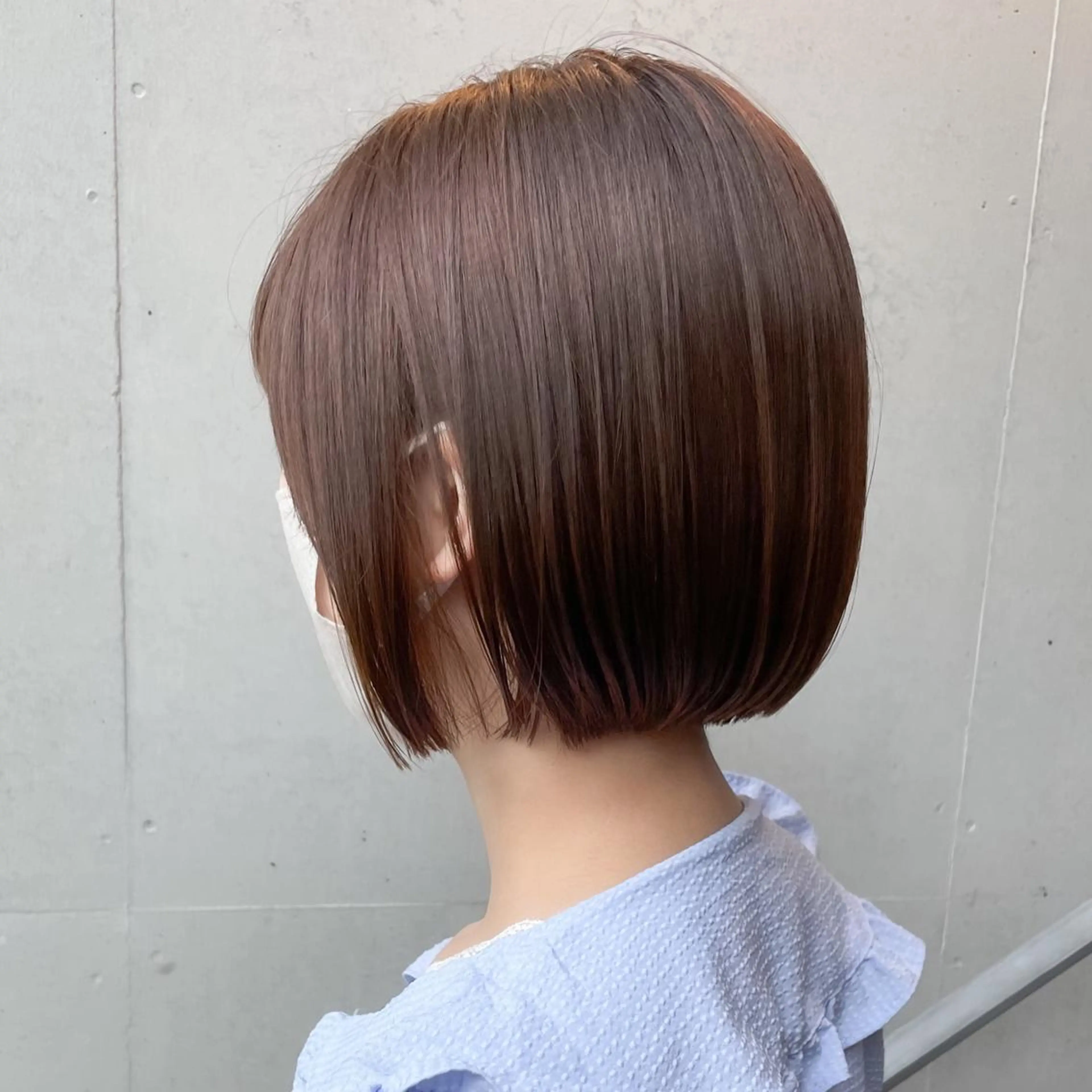 ショート パーマ ボブ 縮毛矯正 ストレートパーマ カット トリートメント 森本 裕太 / ボブのヘアスタイル