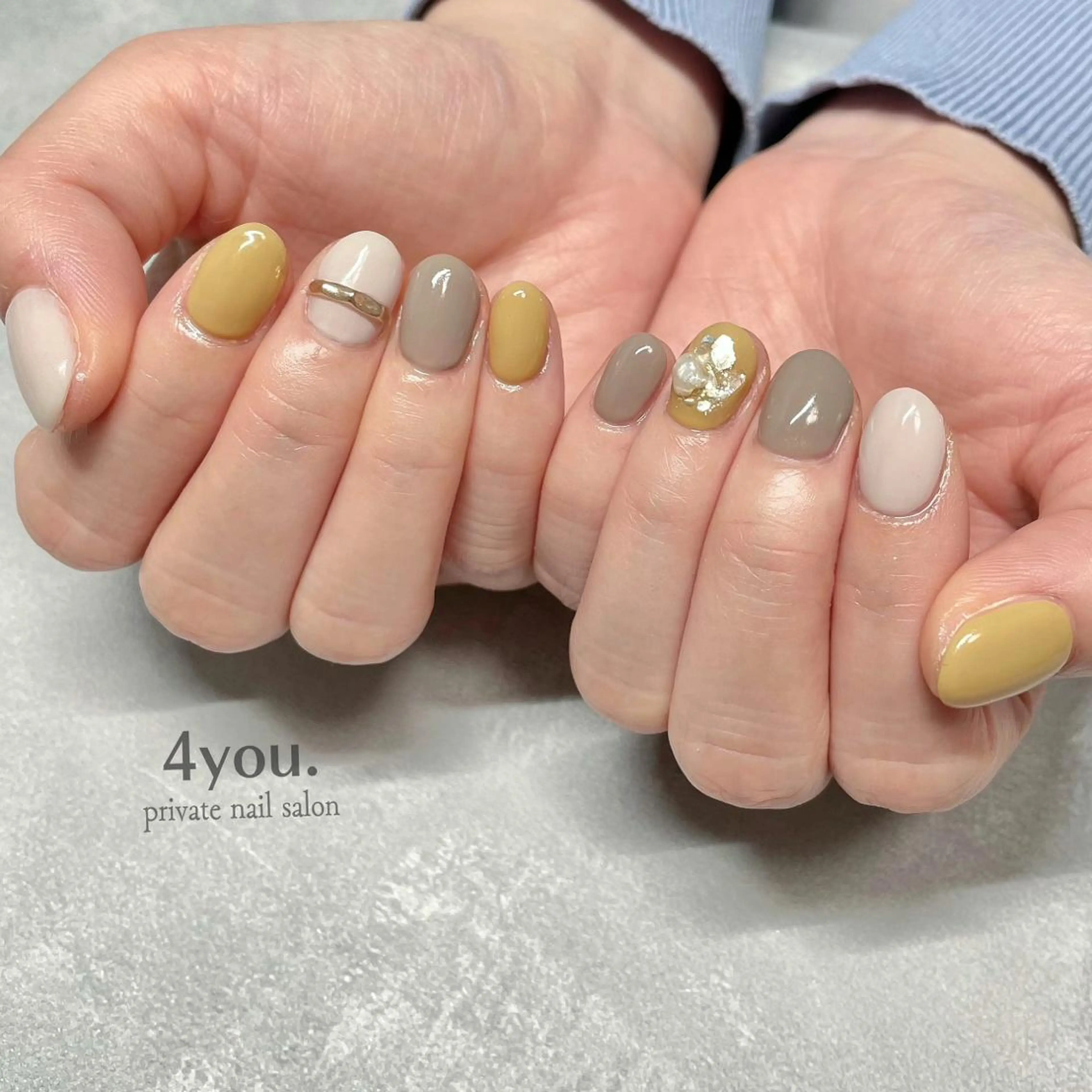 ネイル nail salon ４ｙｏｕ．のネイルデザイン