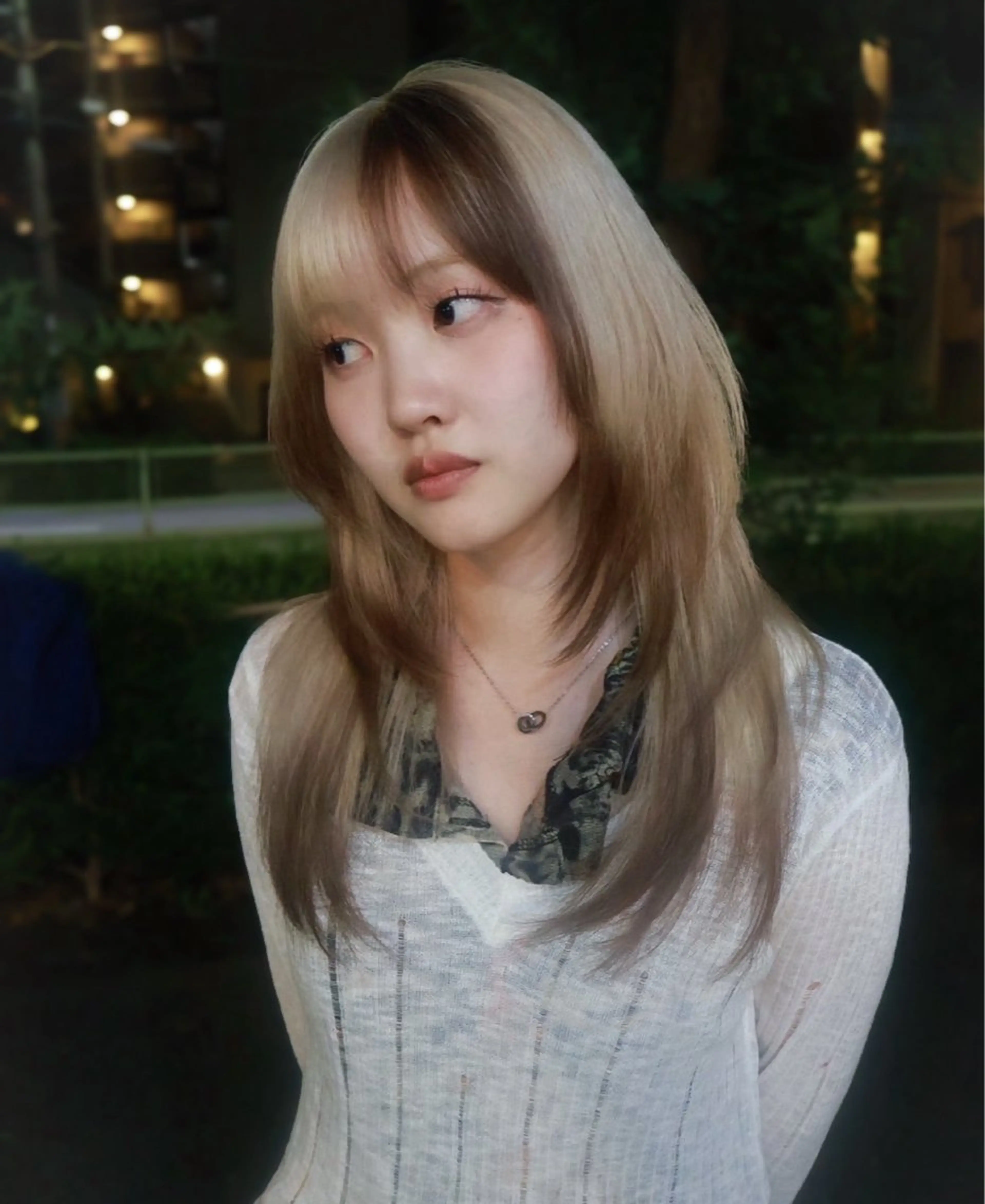 ロング カラー ヘアカラー ナチュラル・ハイトー ン🏆HINOKIのヘアスタイル