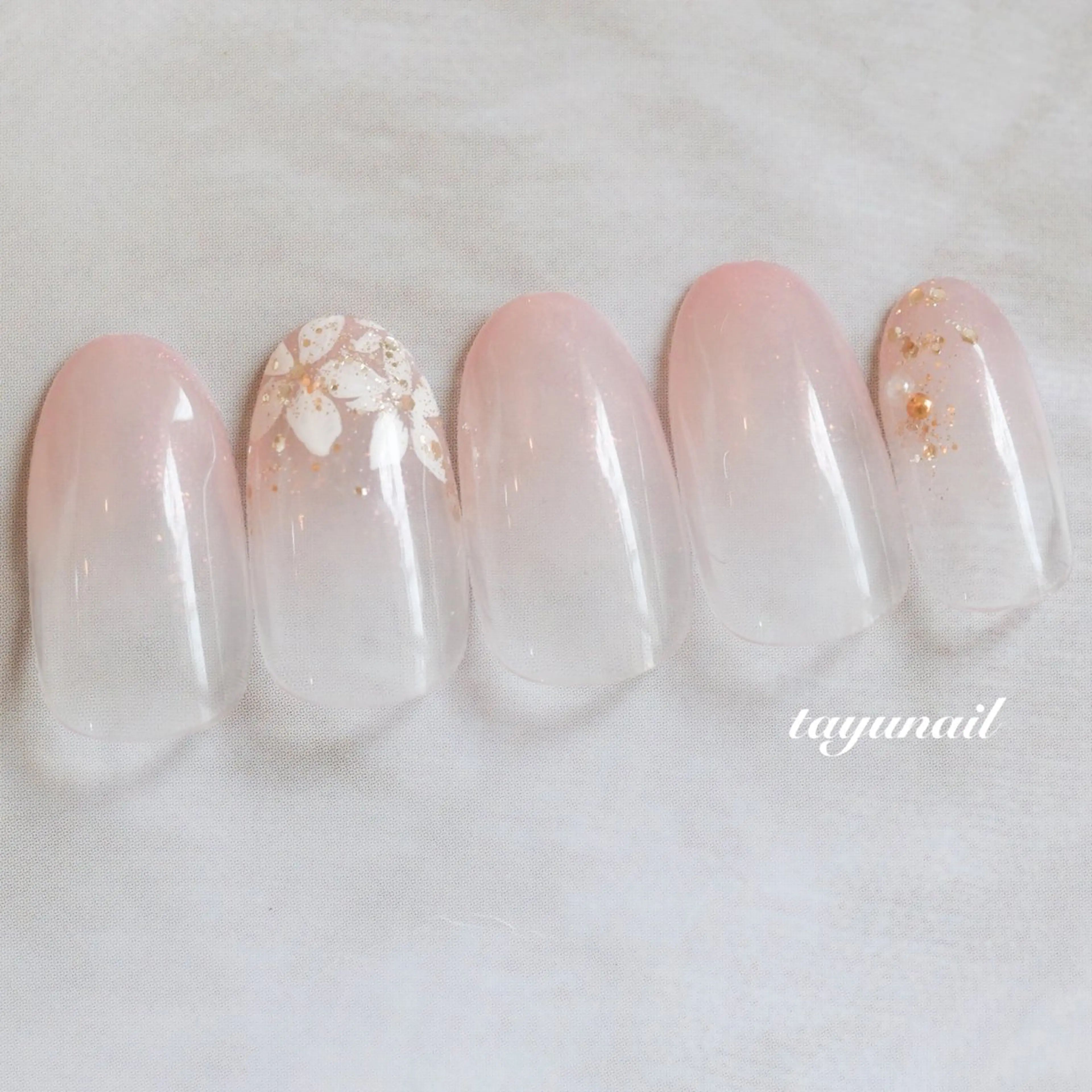 ネイル アートネイル ジェルネイル パラジェル ハンドネイル ネイルサロン・ネイルスクール　たゆnail所属・ネイルサロン 【たゆnail】のネイルデザイン