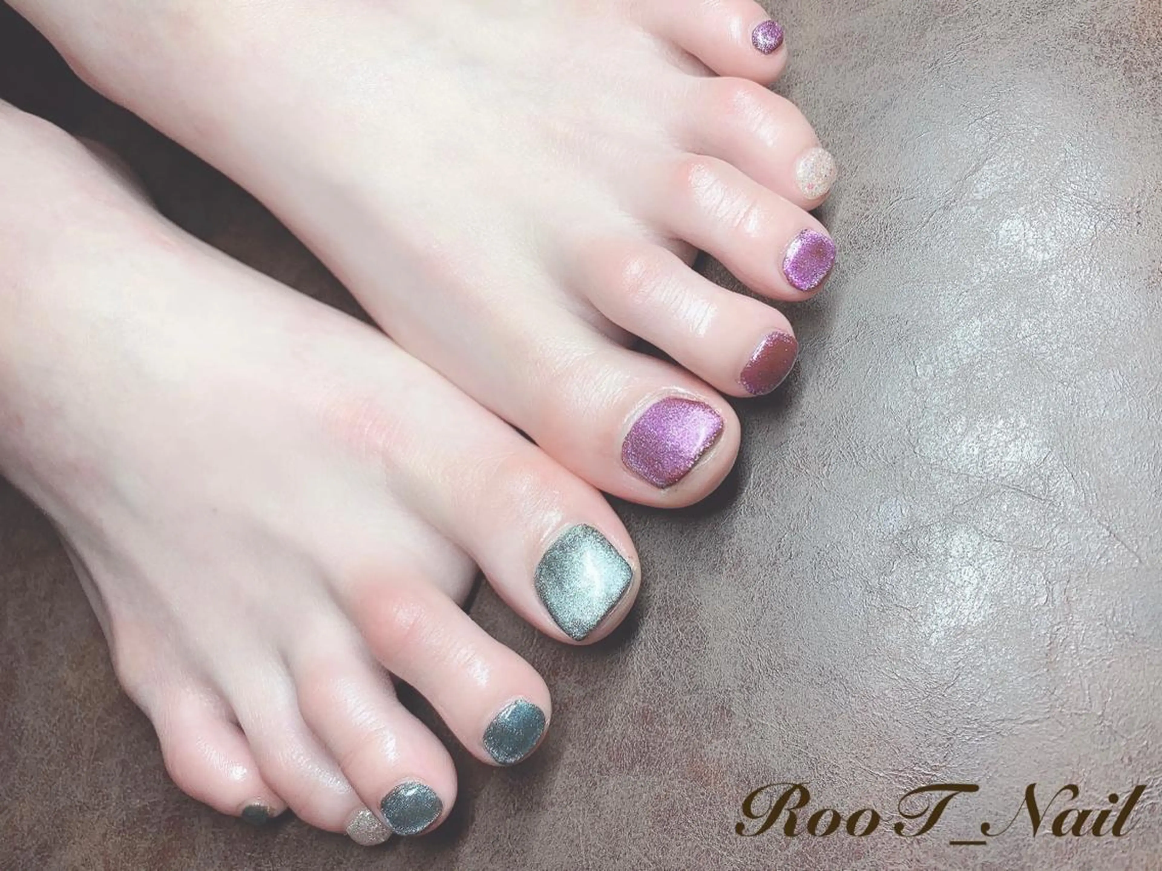 メンズ ネイル フットネイル RooT Nailのネイルデザイン