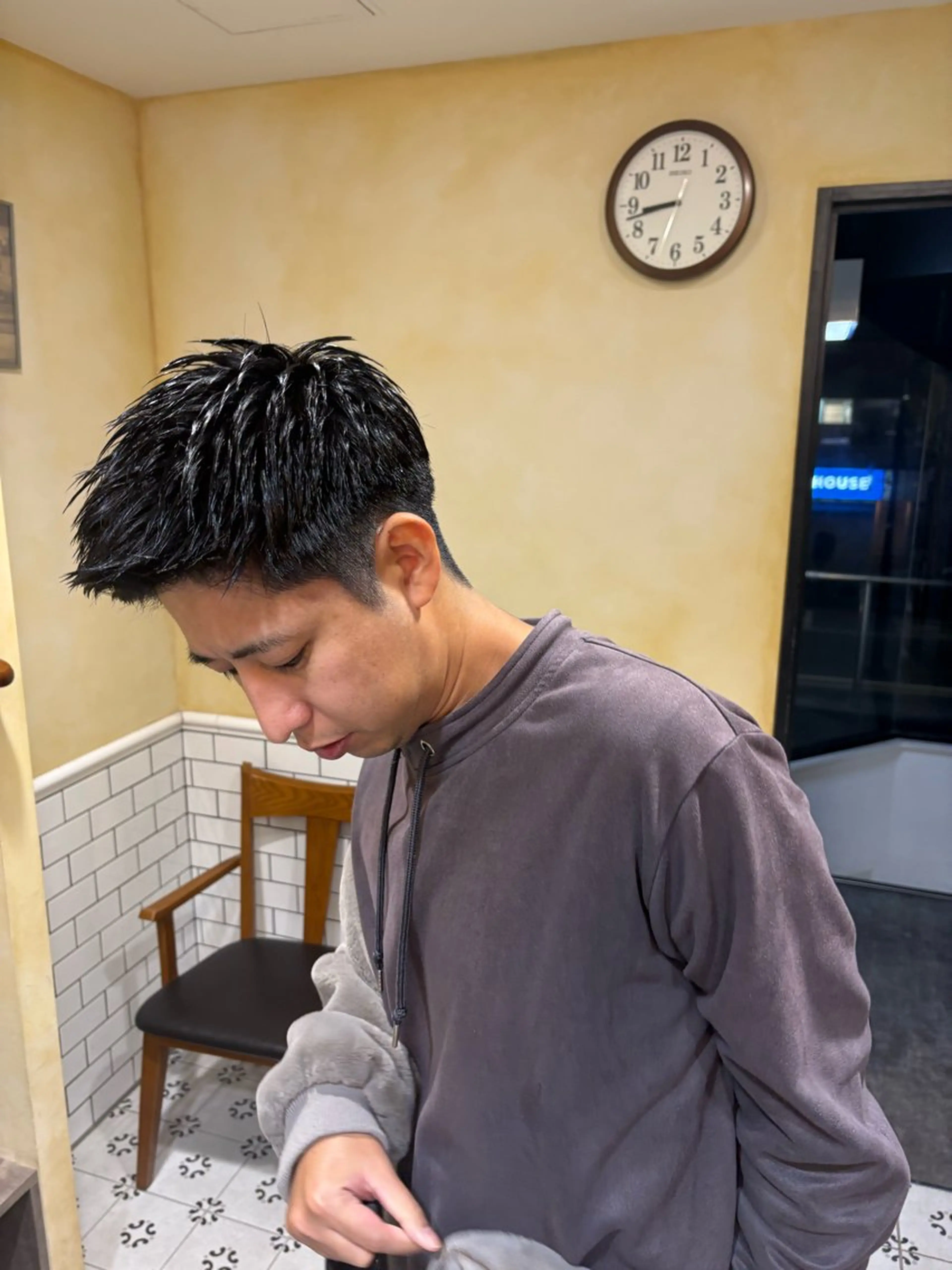 ショート Groomers Tokyo所属・大山慧也/メンズ/ フェード/バーバーのヘアスタイル