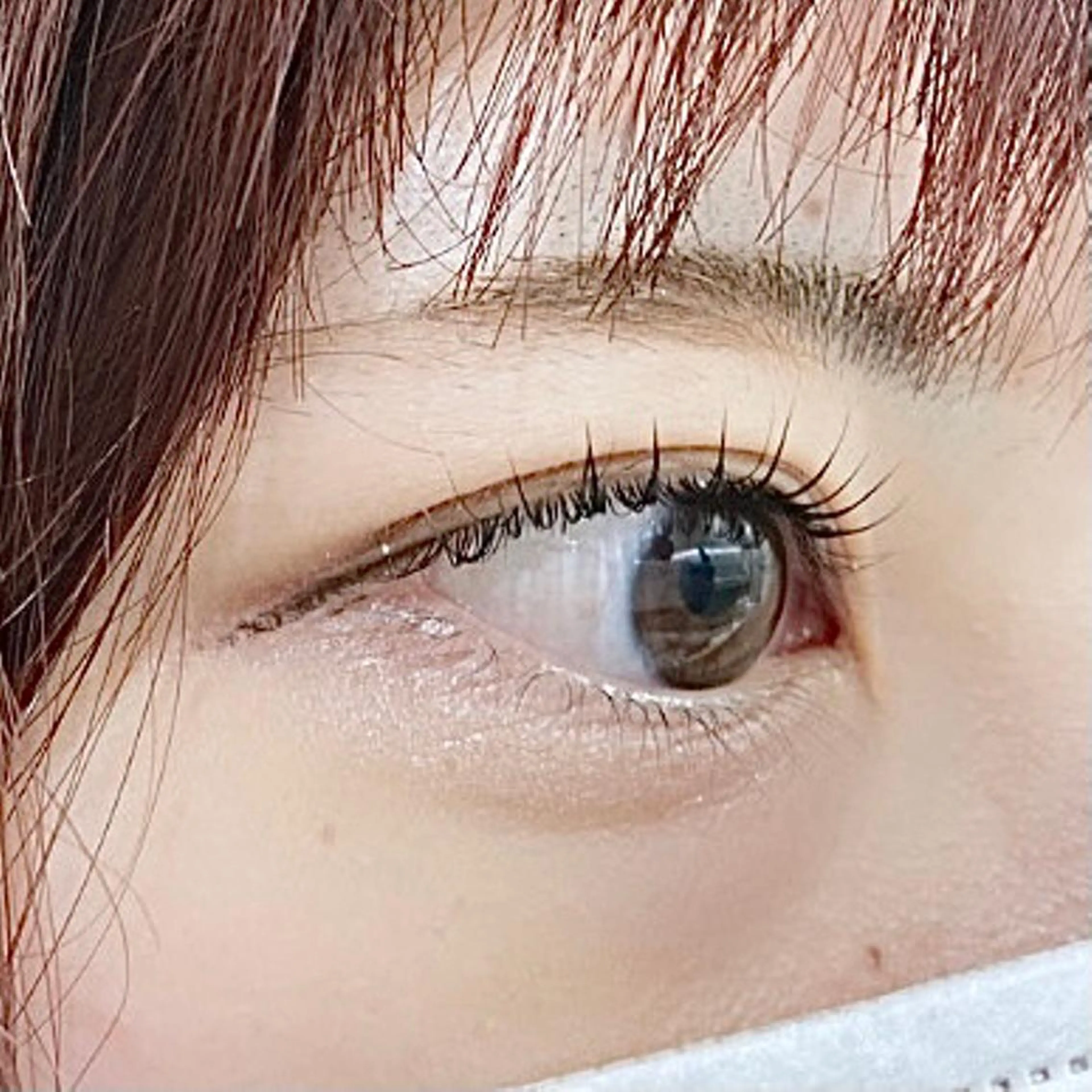 マツエク・マツパ 曲がる縮毛矯正 LIBER 　岩名のヘアスタイル