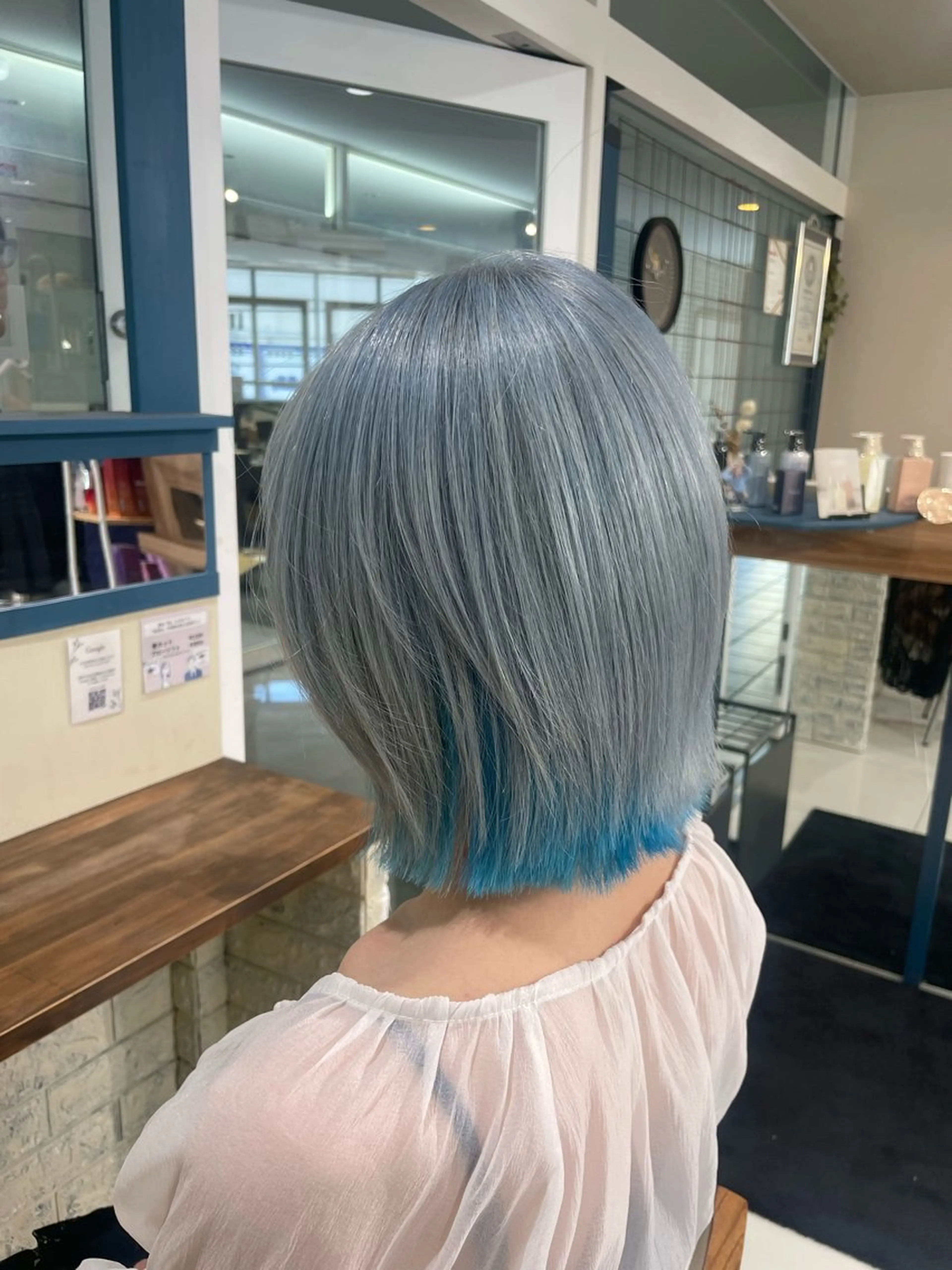 カラー luck みうのヘアスタイル