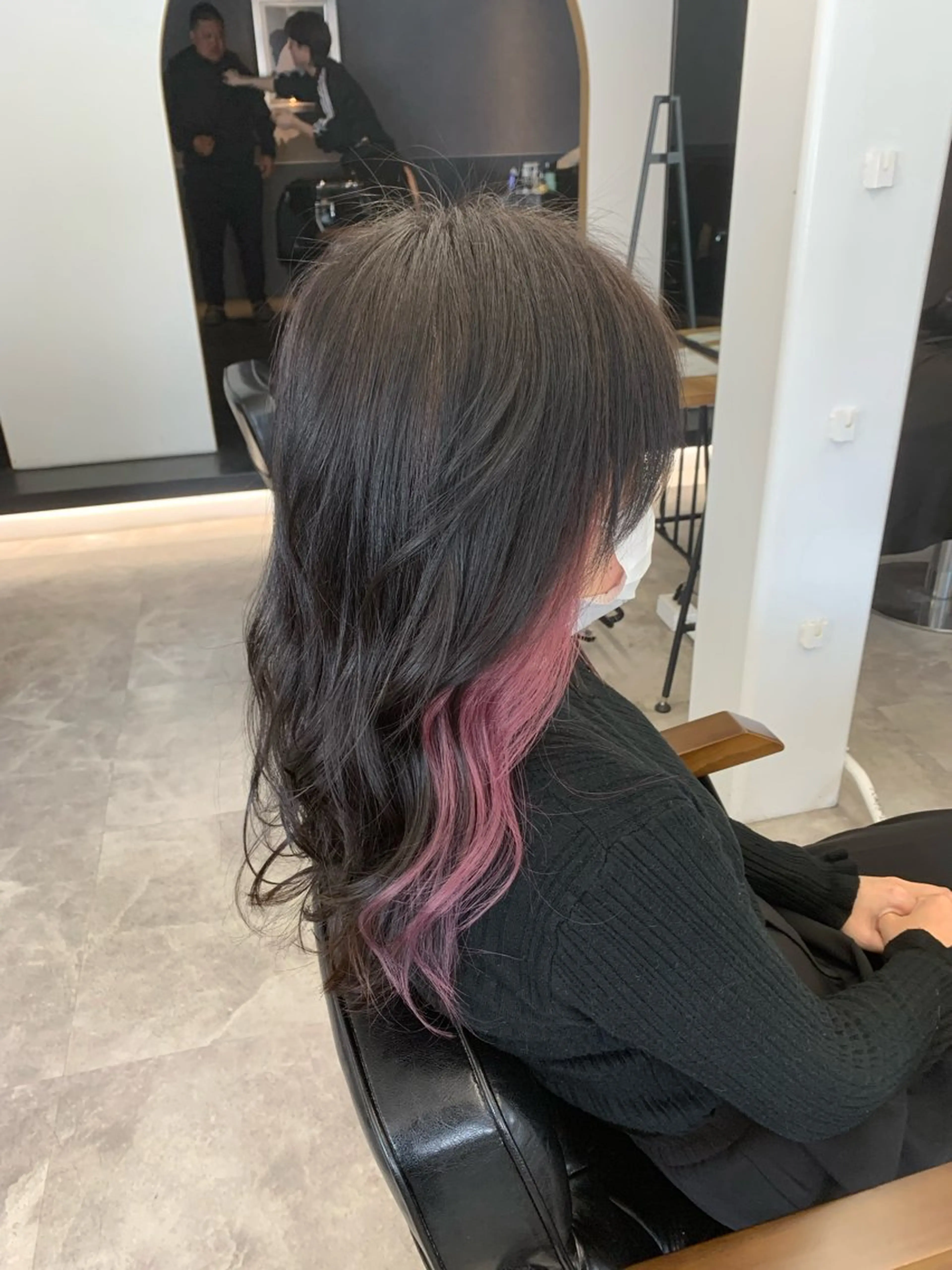 ロング カラー カット ヘアカラー トリートメント Rubik's 和歌山×ミルボンAujua 認定サロン所属・濱野 晃佑のヘアスタイル