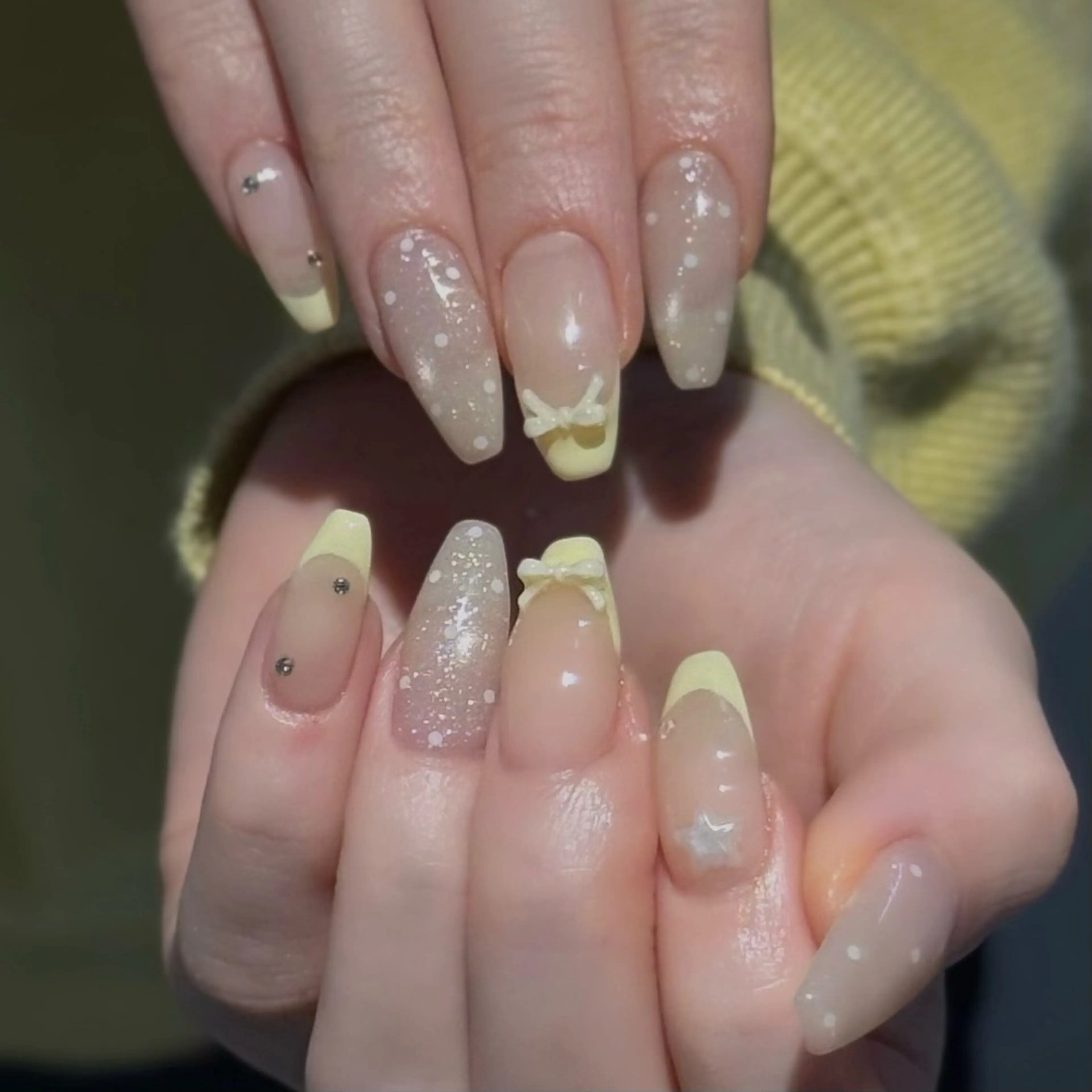 ネイル ハンドネイル ハンドケア Chizuru ☾ ໋のネイルデザイン