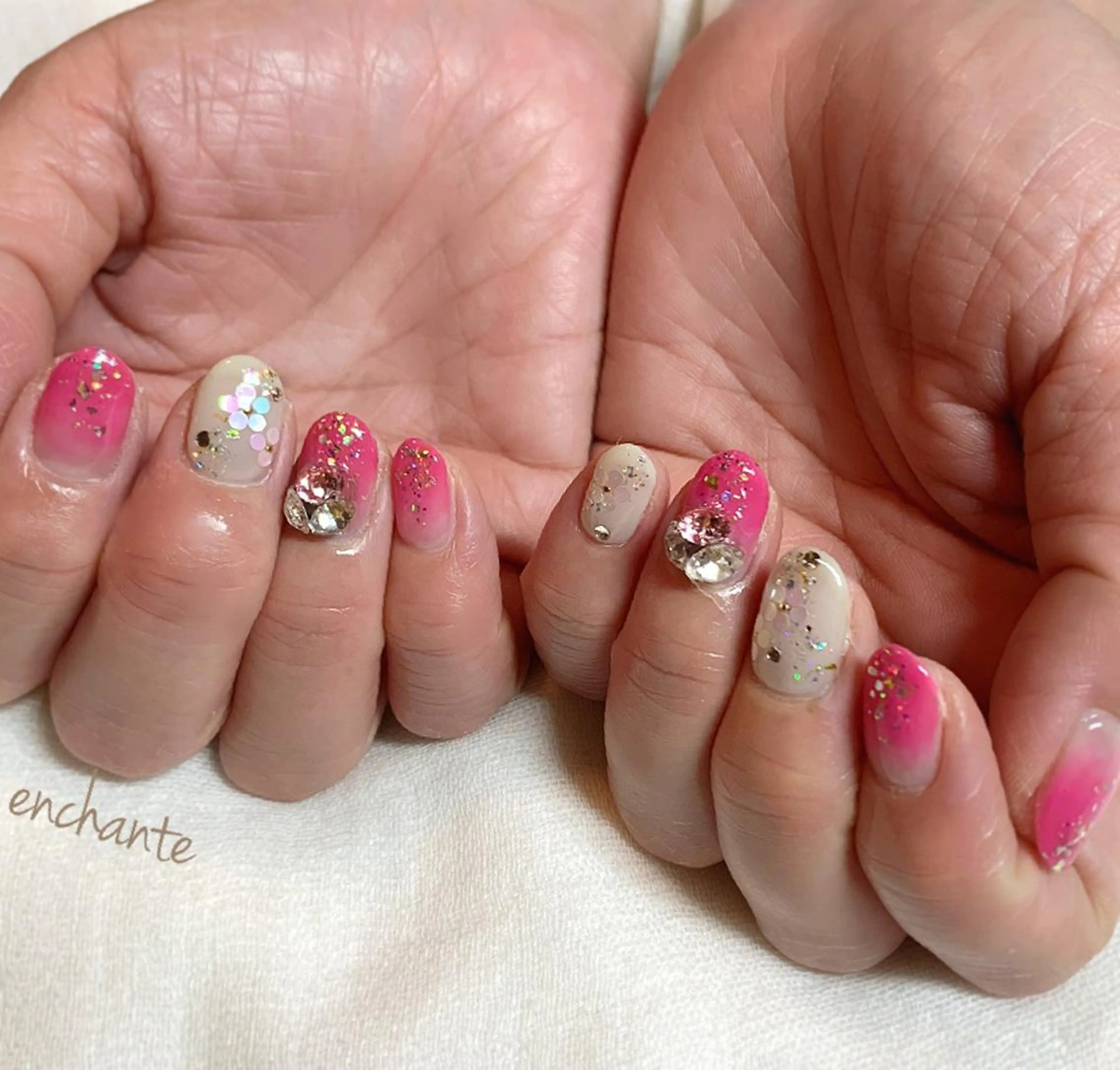 ネイル アンシャンテ所属・enchante 自由が丘のネイルデザイン