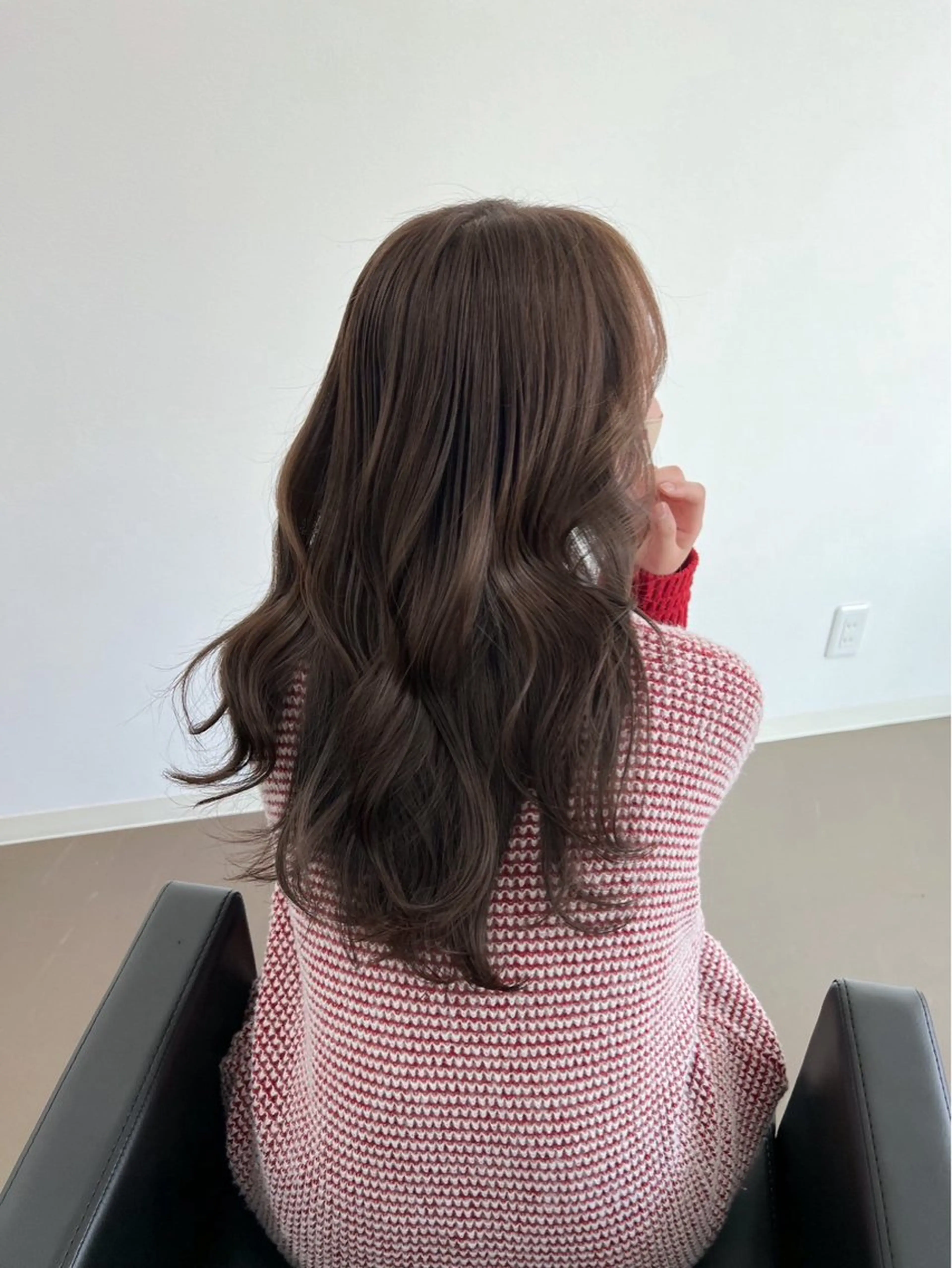セミロング カラー ヘアカラー ioe元町 yukaのヘアスタイル