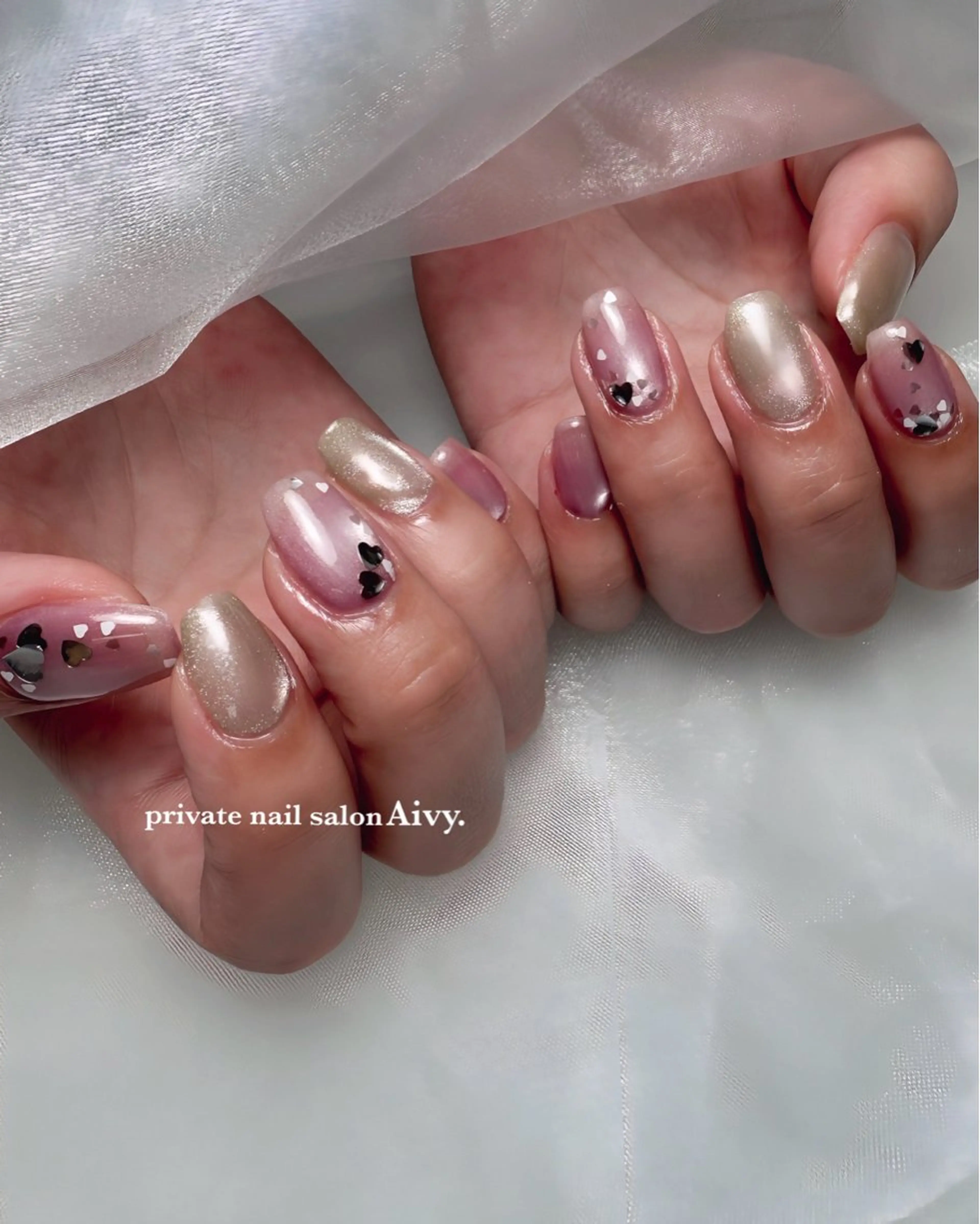 ネイル ニュアンス🌿‬ Aivy./アイビーのネイルデザイン