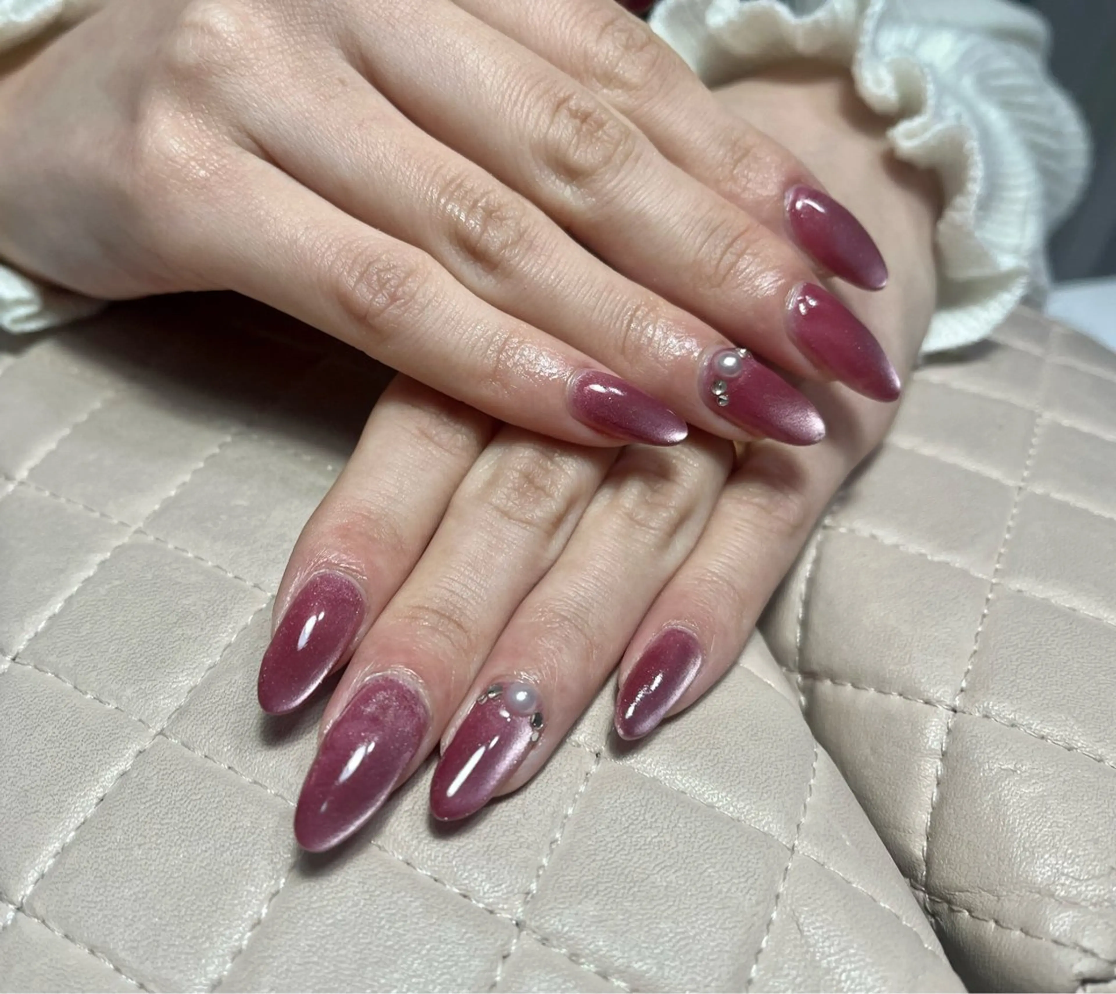 ネイル ハンドネイル goldgleams ちなのネイルデザイン