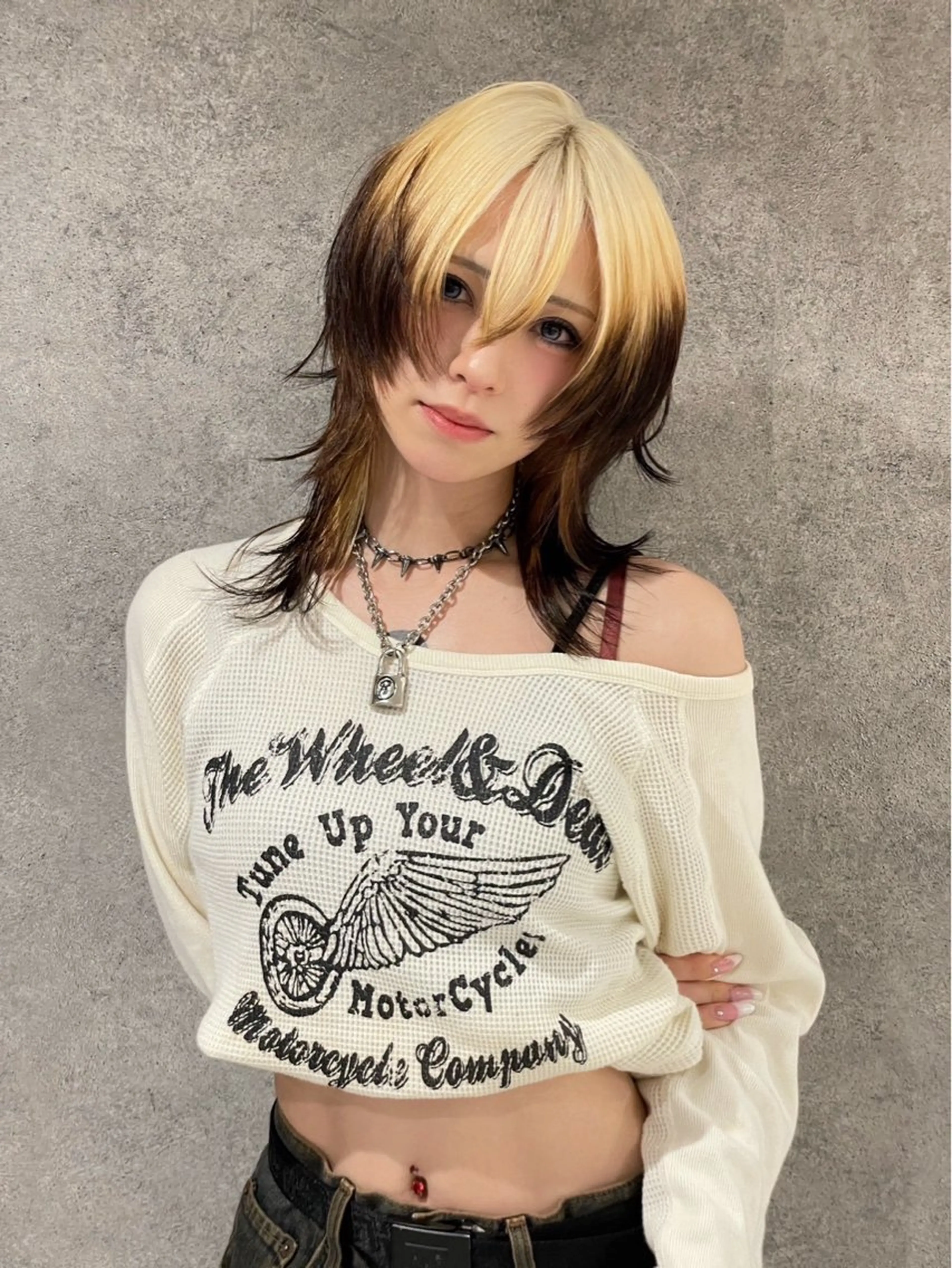 セミロング カラー 木村紅都 /透明感艶カラーのヘアスタイル