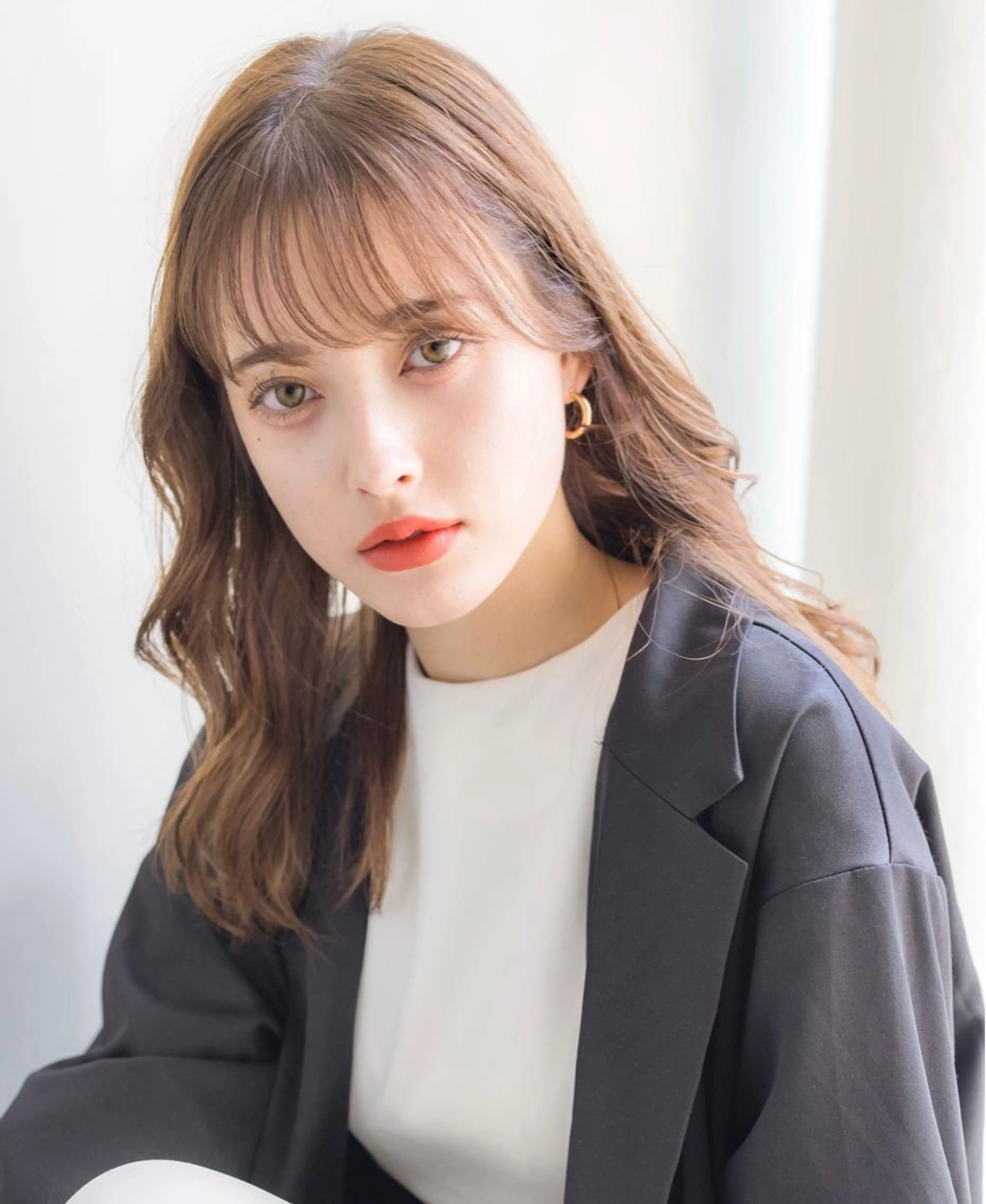 🧡似合わせカット+トリートメント🧡韓国/ウルフ/ショート/ボブ/ワンホン/レイヤーカットの写真