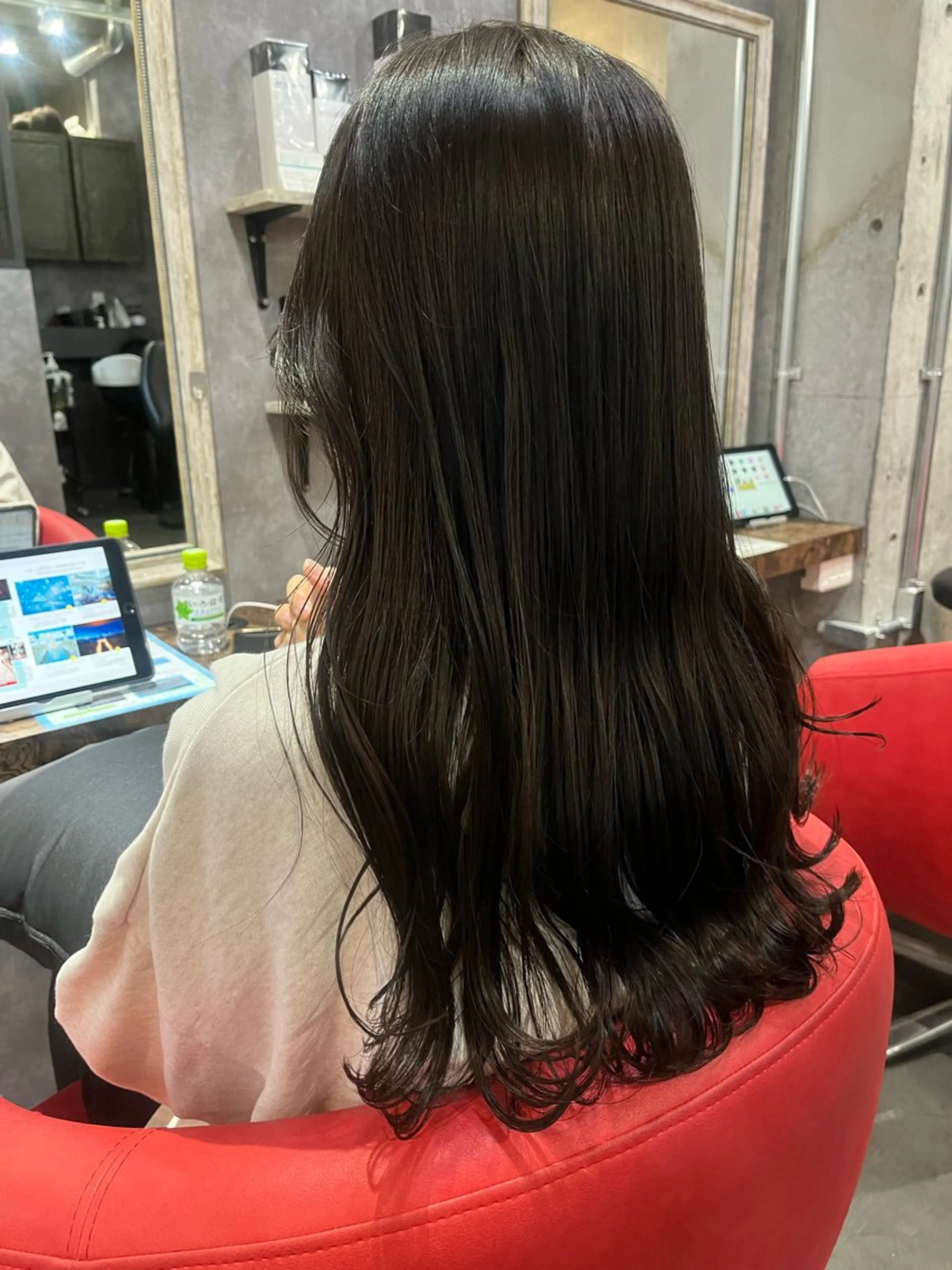 ロング カラー ヘアアレンジ カット ヘアカラー 駅チカ【ali'i】 アリイ花崎友美☘のヘアスタイル