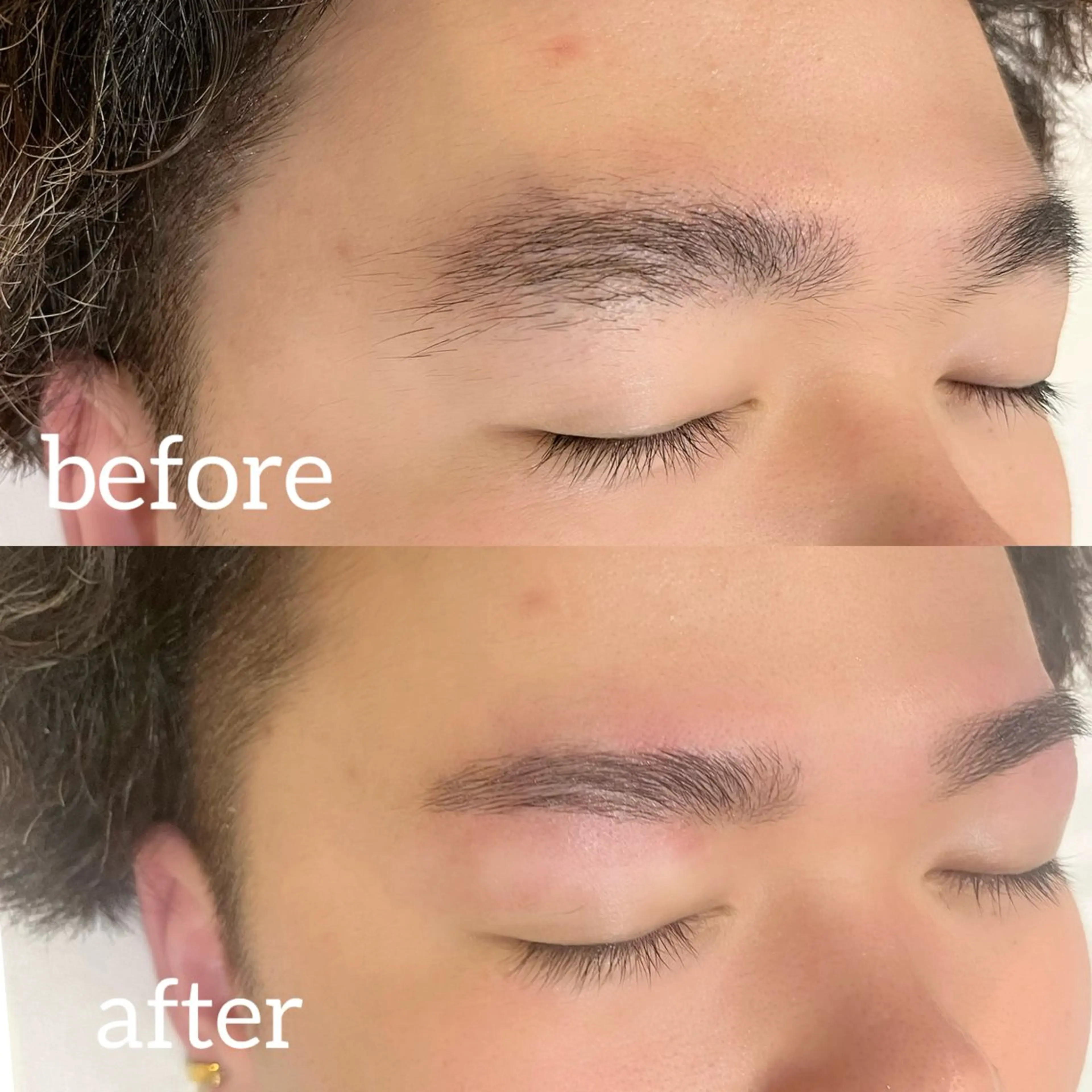 メンズ アイブロウ fiio brow 大阪西梅田北新地店所属・HBL/梅田/ ここな🪼のマツエク・マツパデザイン