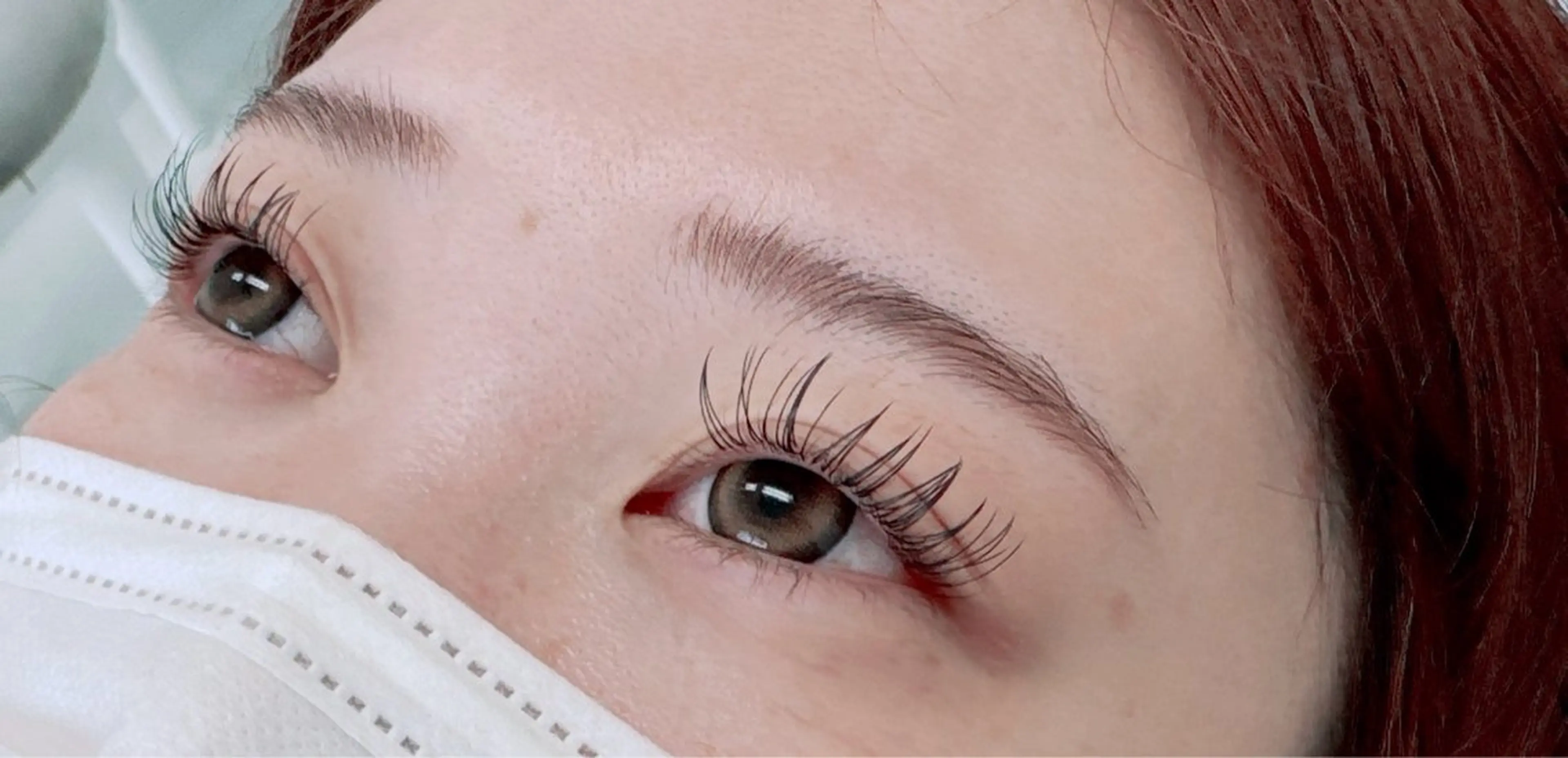 マツエク・マツパ パリジェンヌラッシュリフト エクシアホワイト高崎 小林のマツエク・マツパデザイン