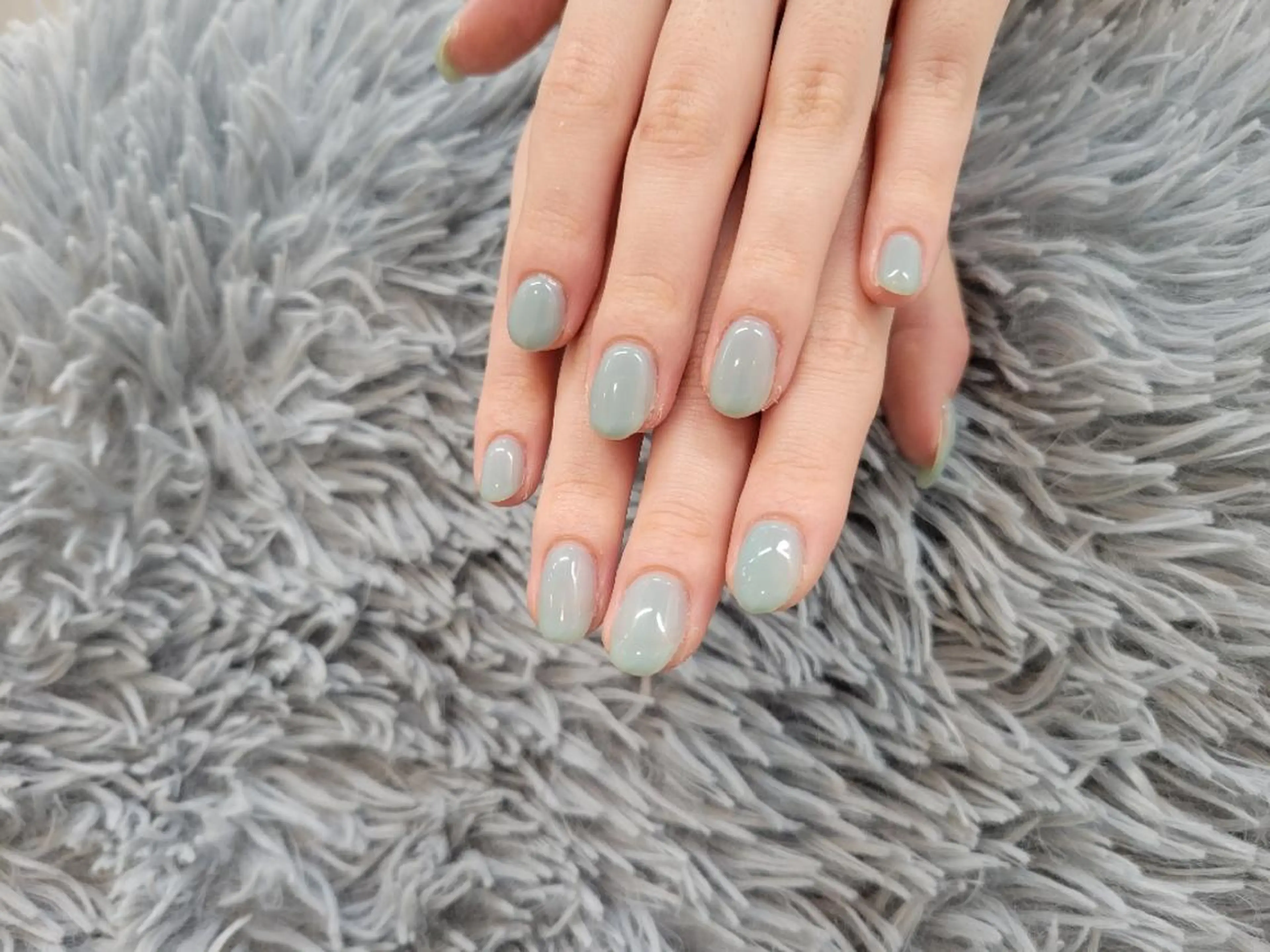 ネイル ワンカラーネイル ノームロア所属・Gnomes loaのネイルデザイン