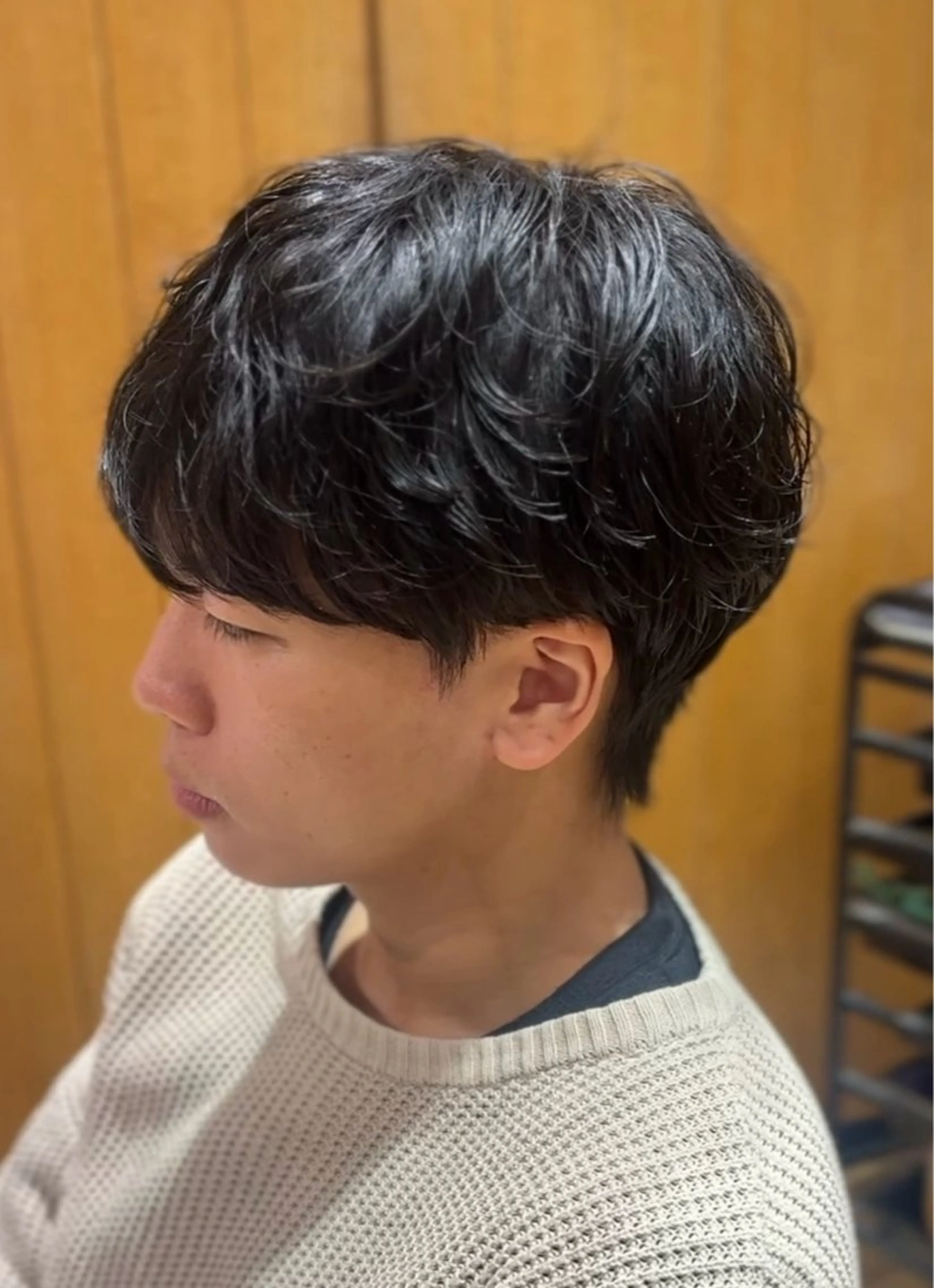 🩵メンズパーマ➕カット👦🏻🌀の写真