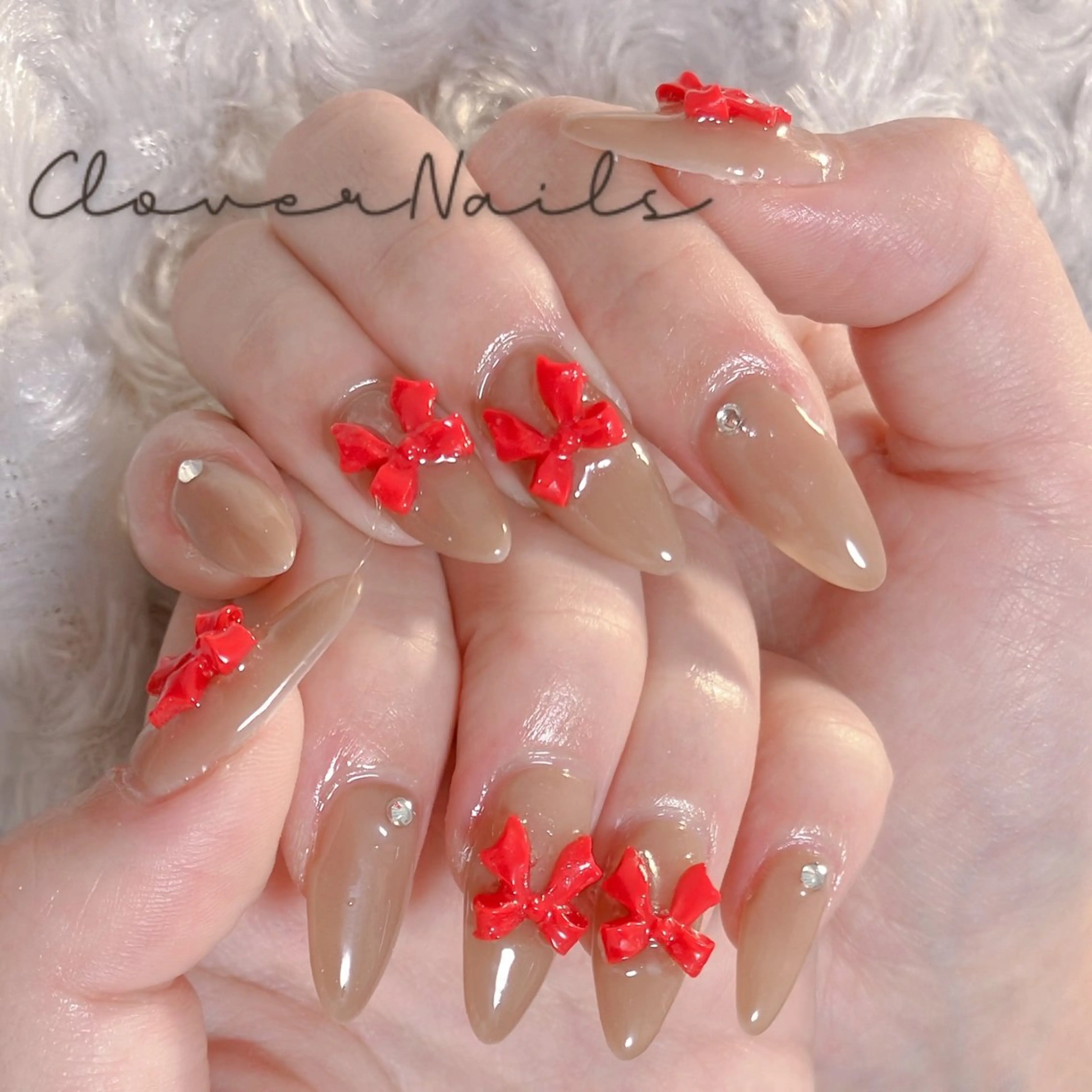 ネイル ハンドネイル 自宅ネイルサロン クロバーネイルのネイルデザイン
