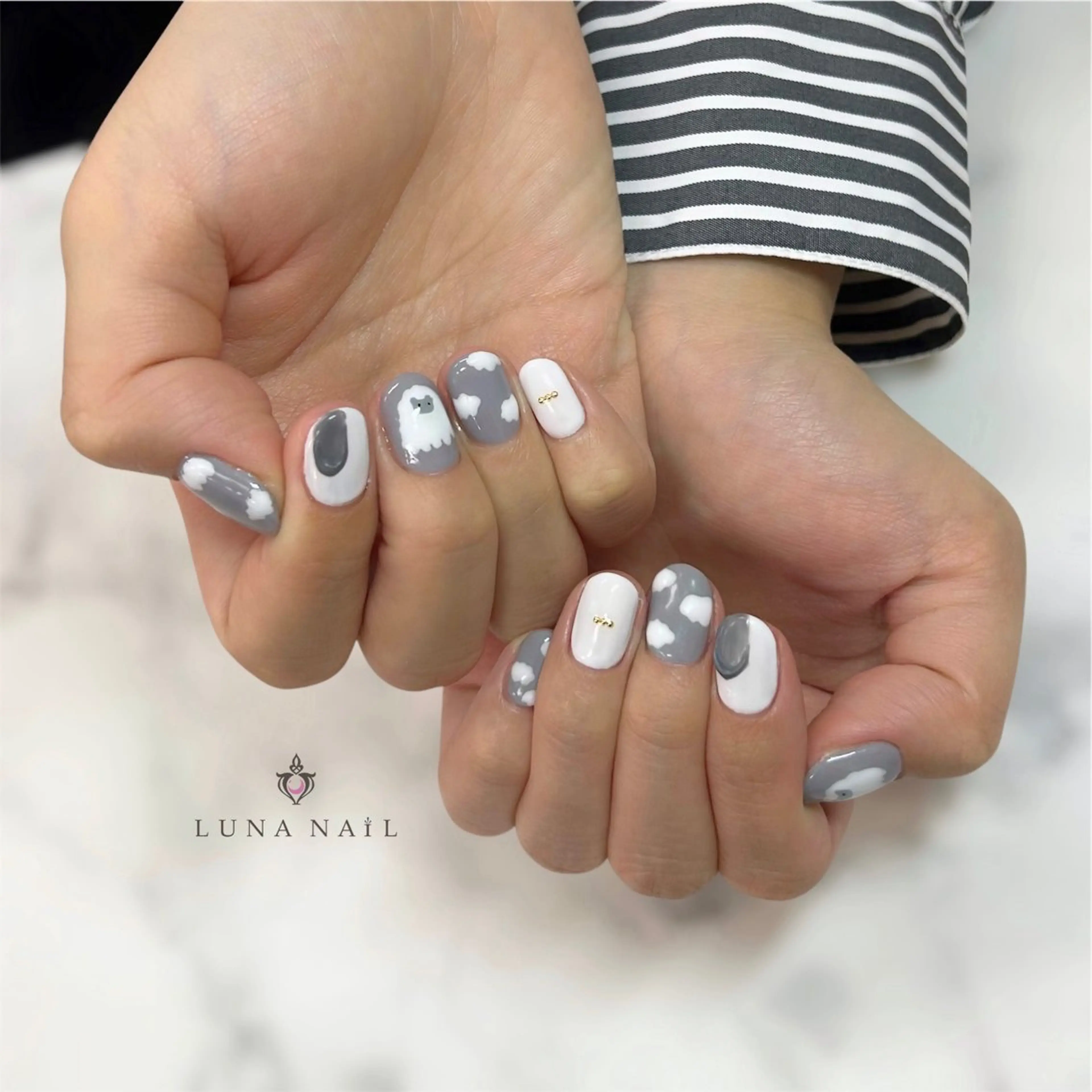 ネイル ハンドネイル アトリエ　ミモザ所属・いまむら あかりのネイルデザイン