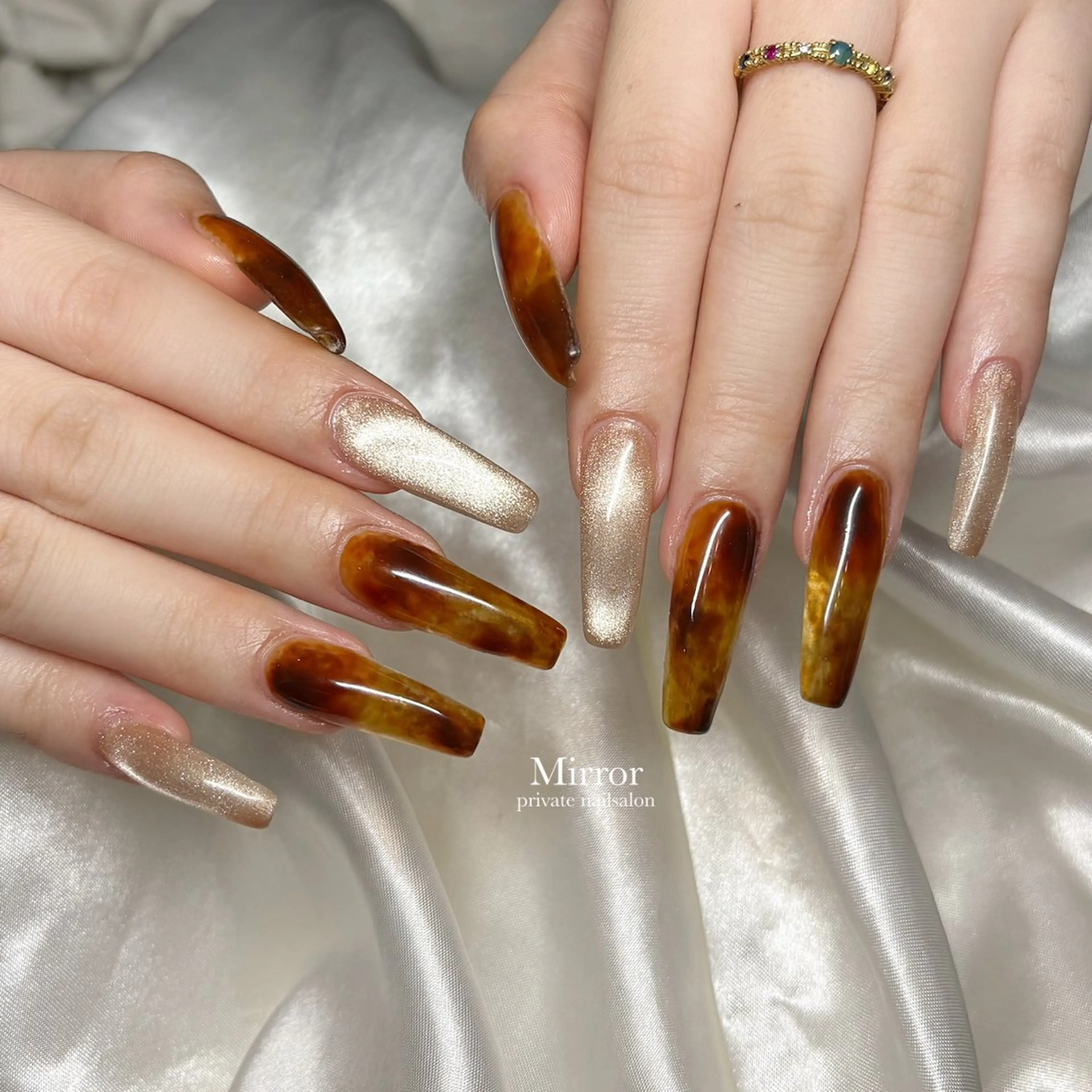 ネイル ハンドネイル nailsalon Mirrorのネイルデザイン