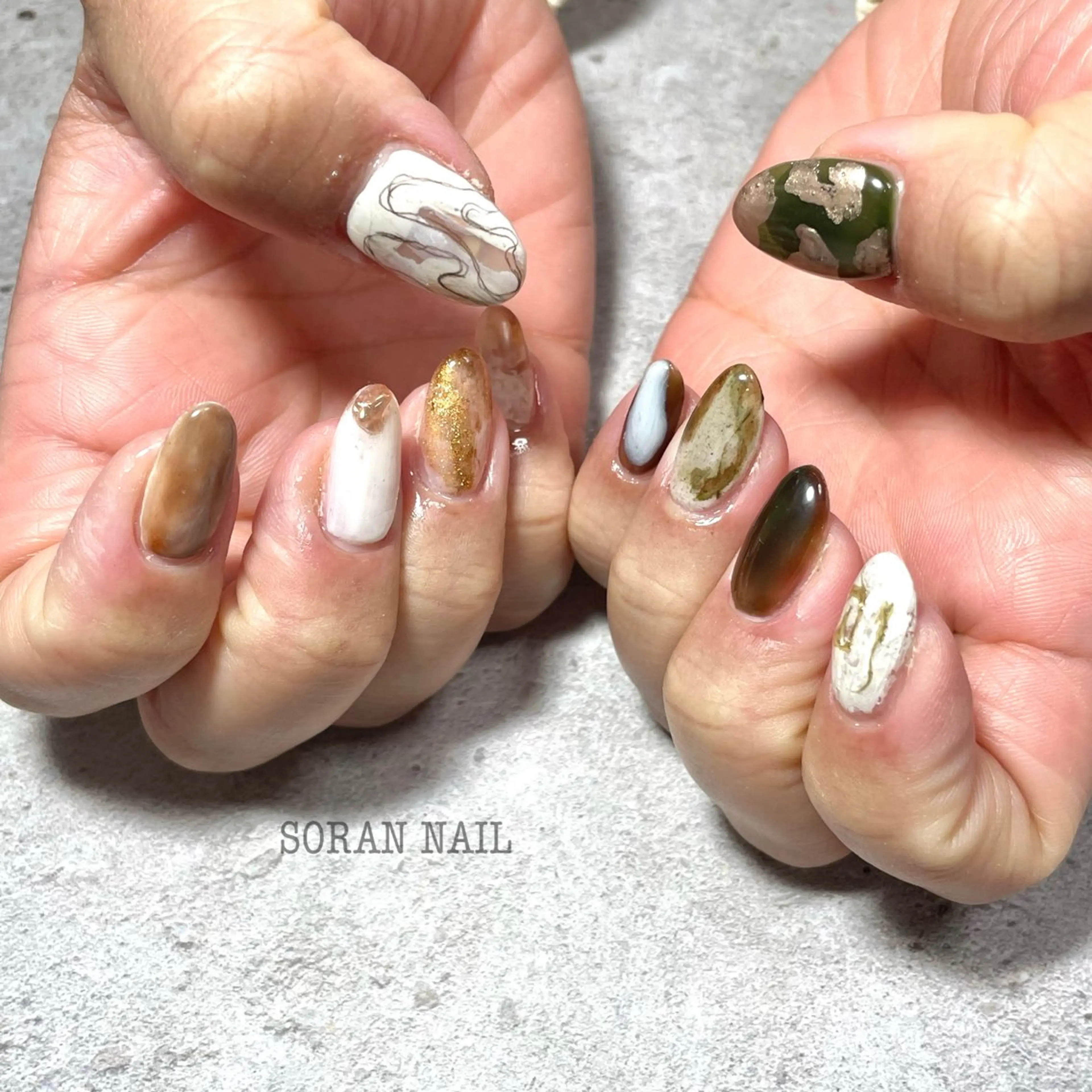 ネイル ハンドネイル soran nailのネイルデザイン