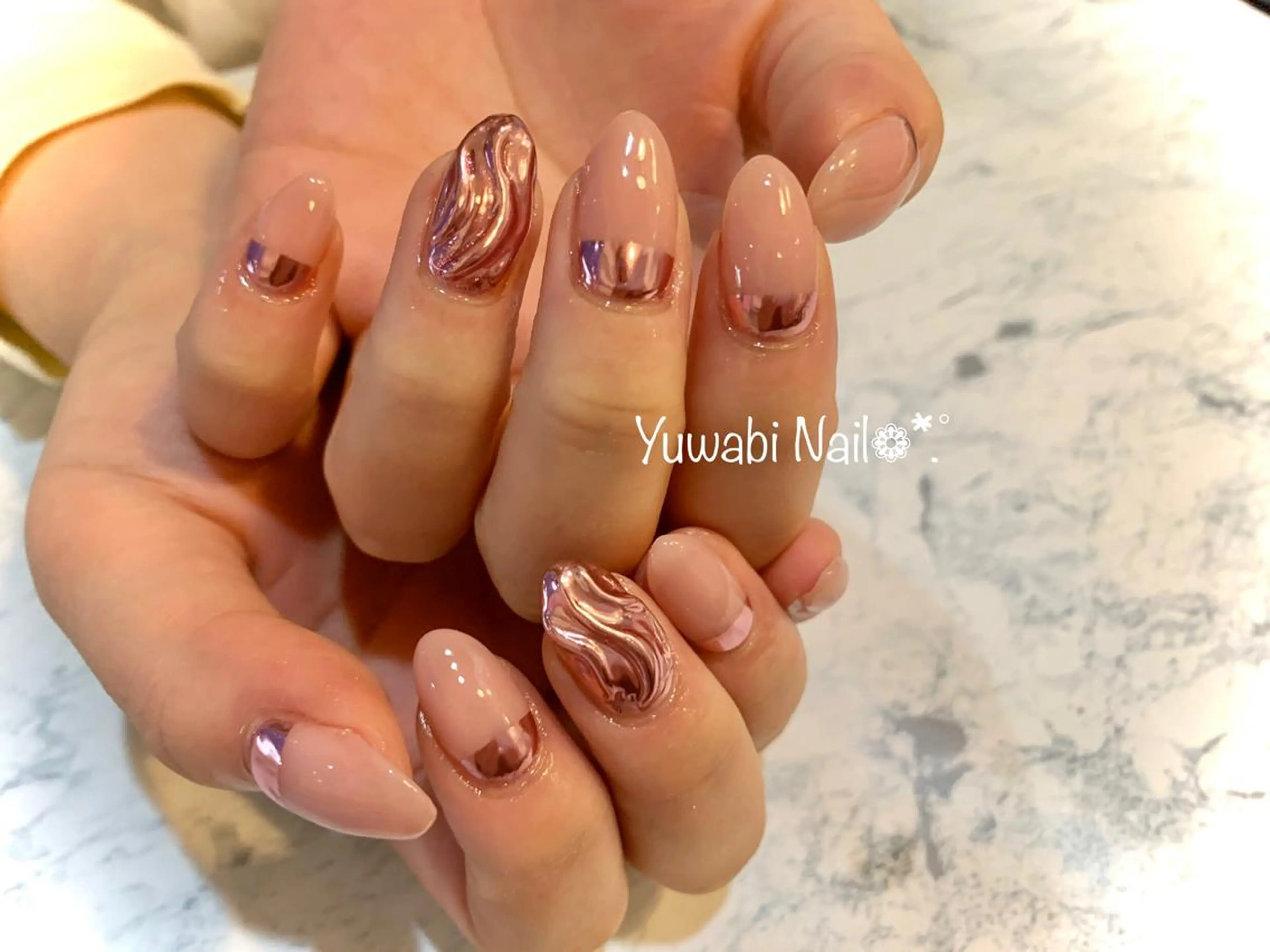 ネイル ハンドネイル フットネイル Yuwabi Nail所属・Mimore ミモア 水戸のネイルデザイン