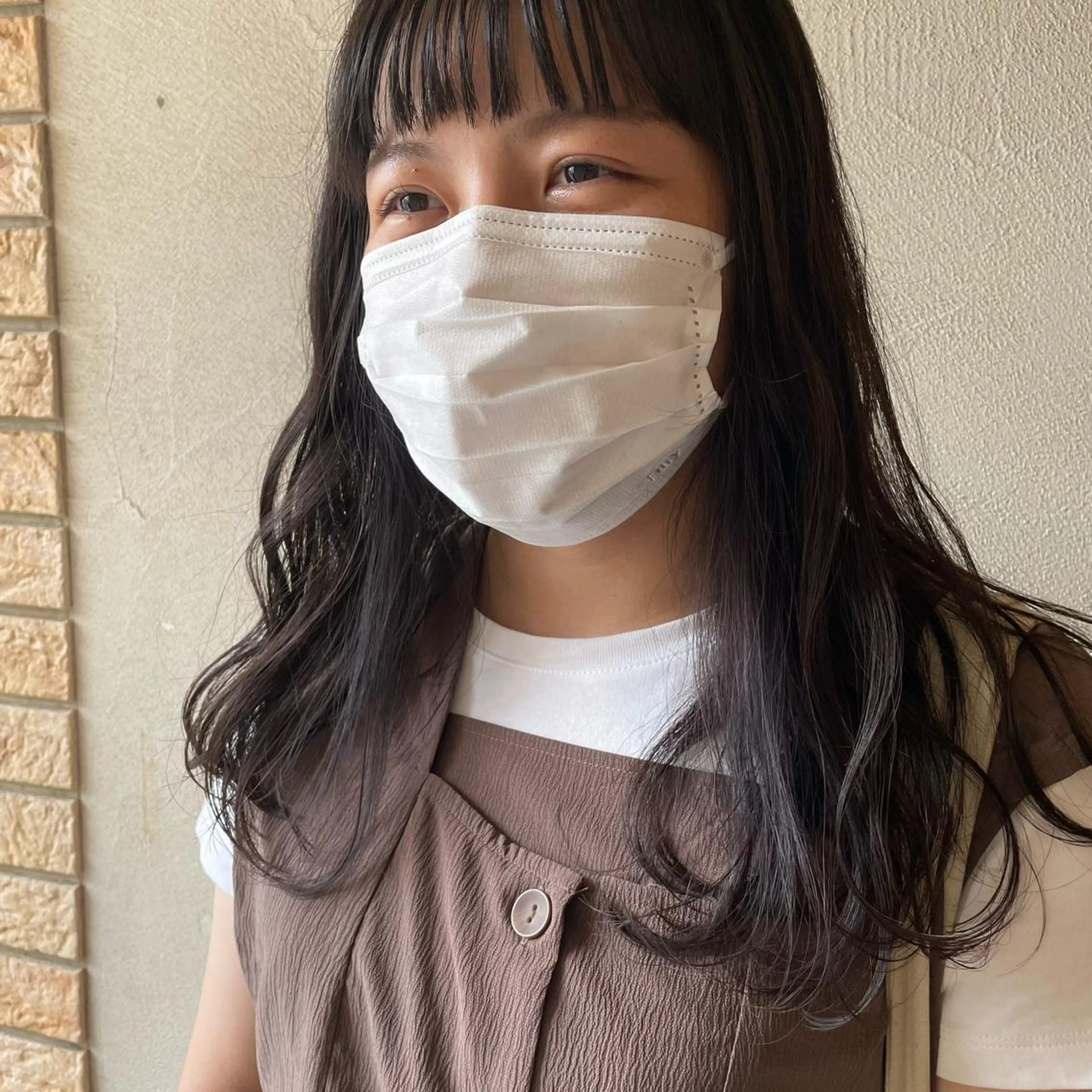 ミディアム カット ヘアカラー トリートメント 🌷nanase🌷 gally hairのヘアスタイル