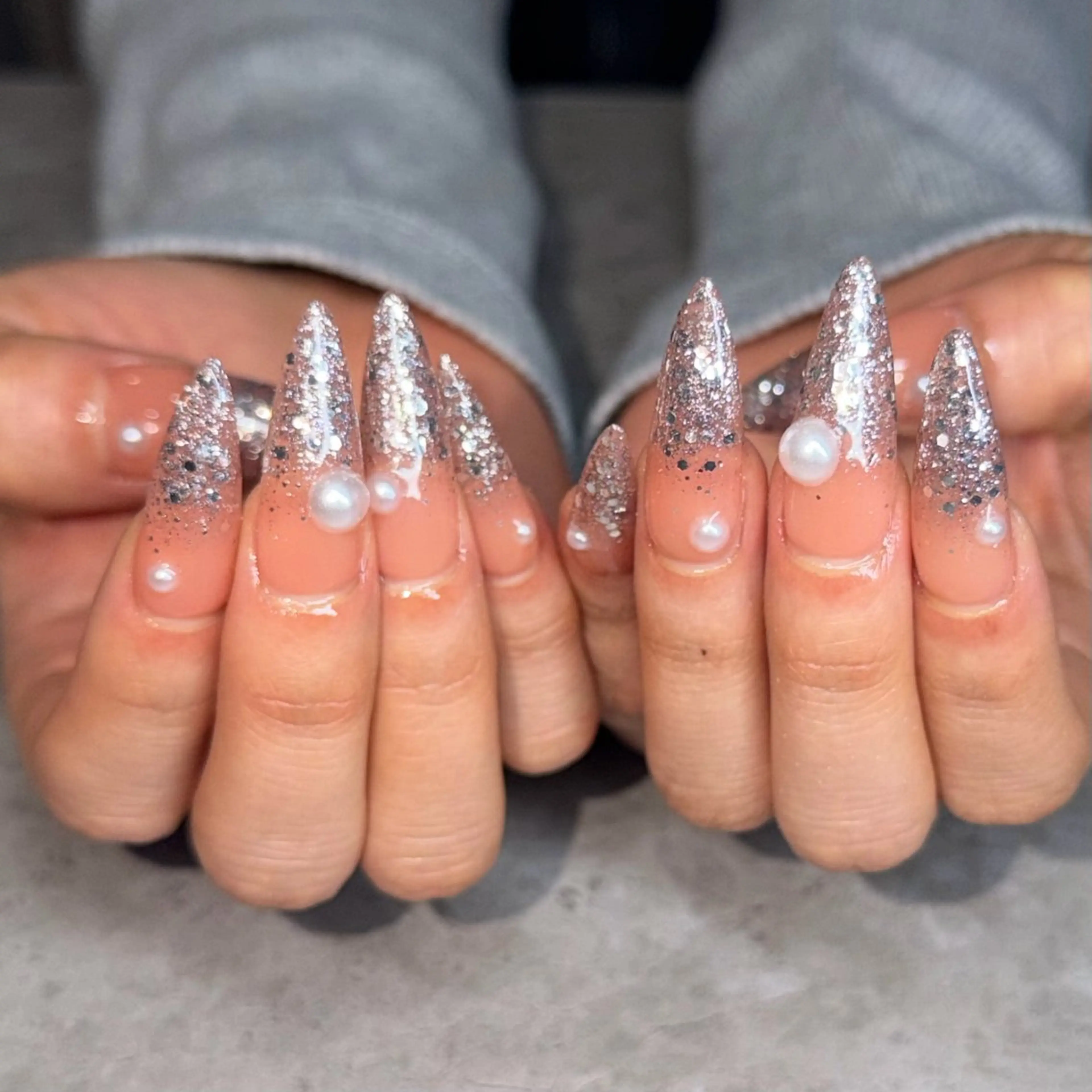 ネイル ハンドネイル IROHA NAIL Kurumi🪽🫧のネイルデザイン