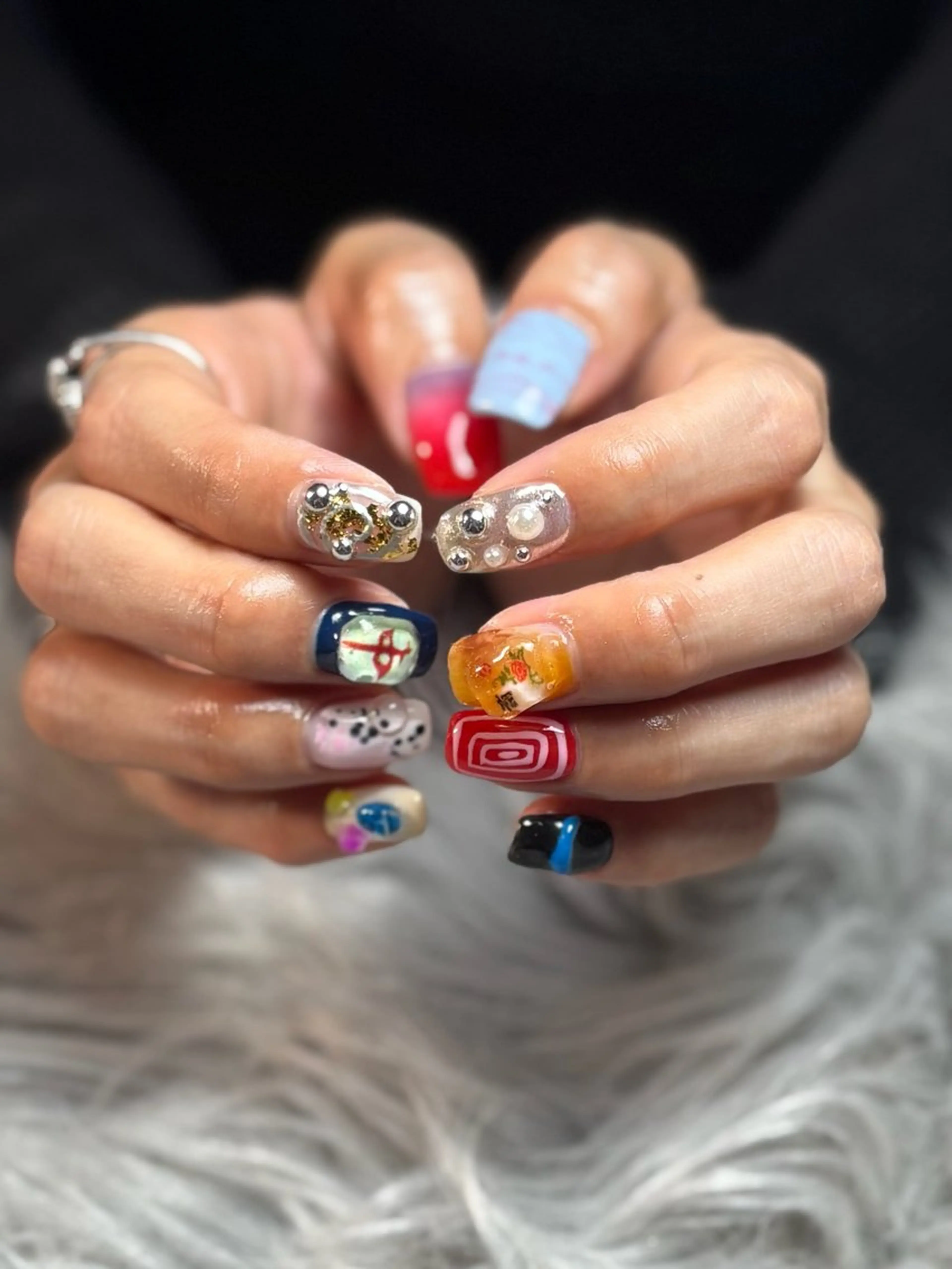 ネイル 持ち込み ハンドネイル k nailのネイルデザイン