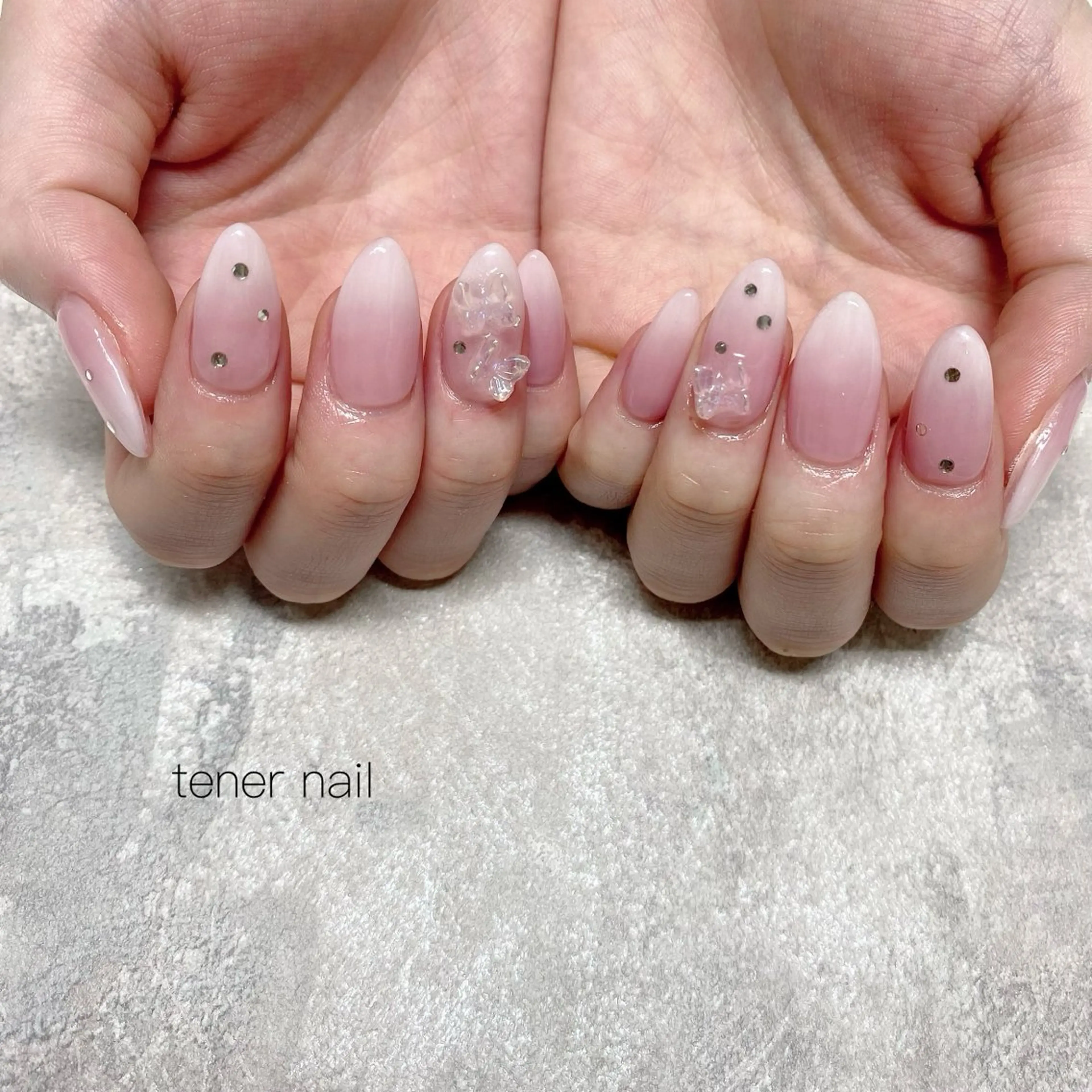 ネイル オーロラネイル ハンドネイル tener  nail  テネルネイル所属・テネルネイル tener nailのネイルデザイン