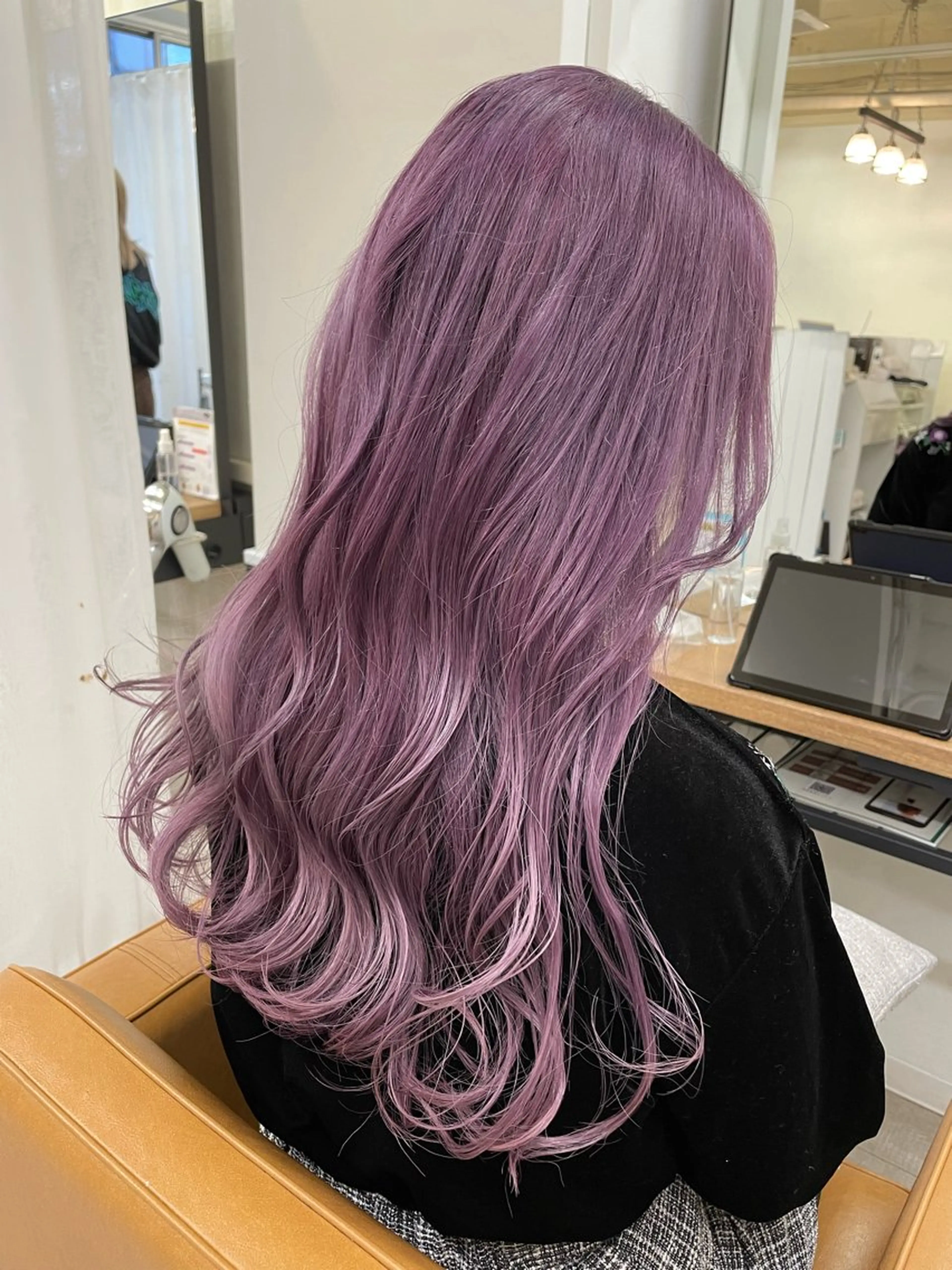 カラー レイヤーカットモデル 募集中🫧中山理央のヘアスタイル