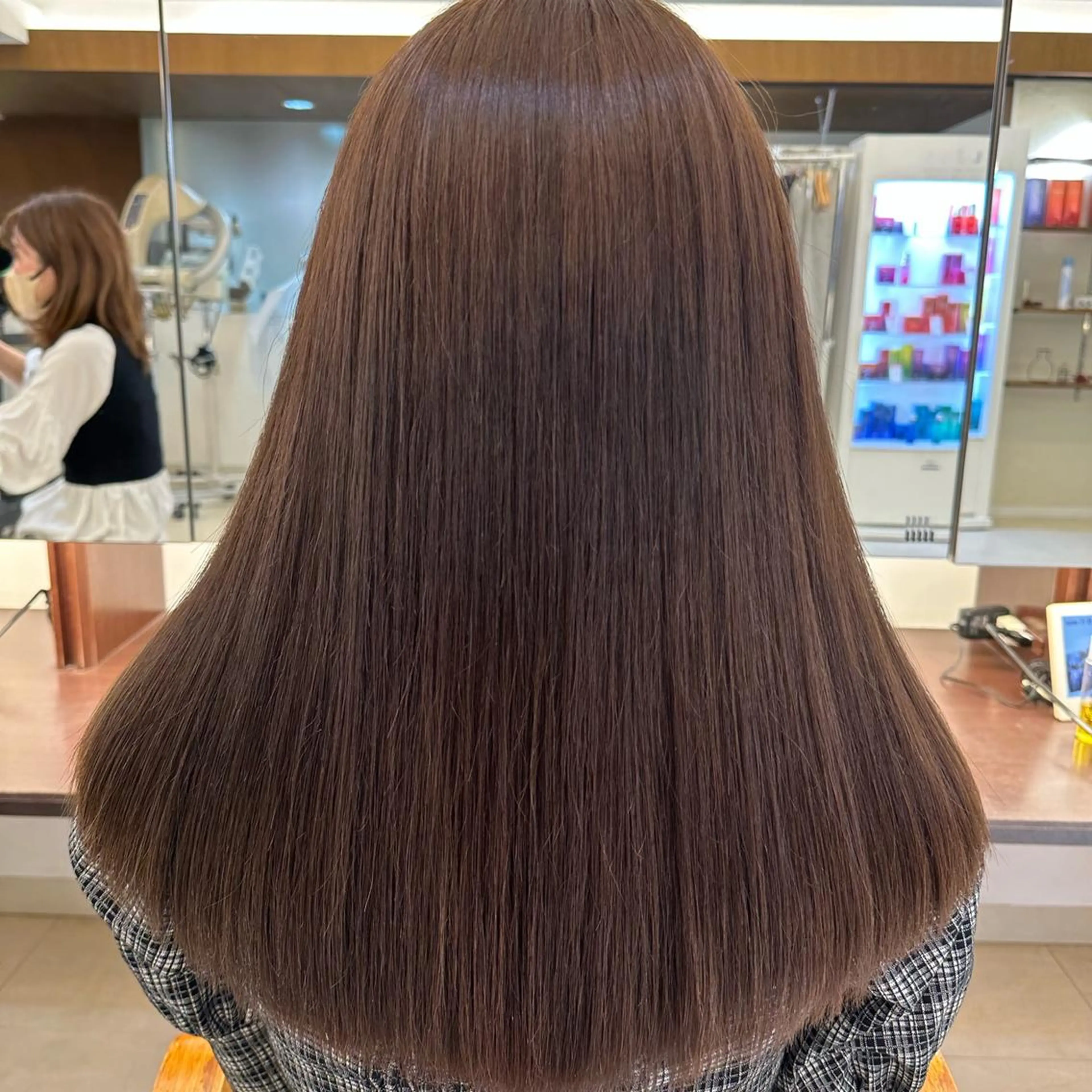 セミロング カラー トリートメント VanCouncil 札幌本店のヘアスタイル