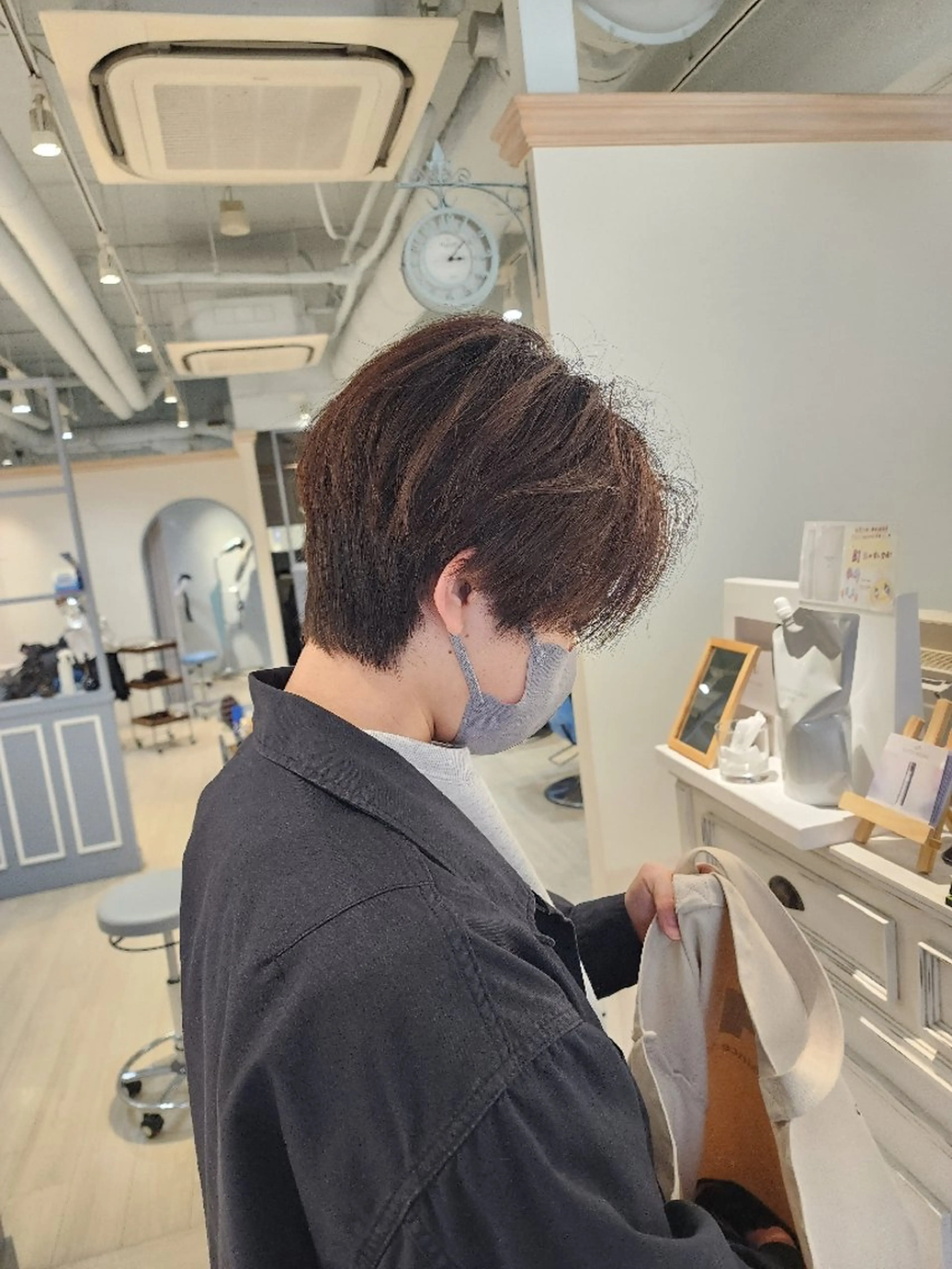 メンズ ナガシマ ケイスケのヘアスタイル