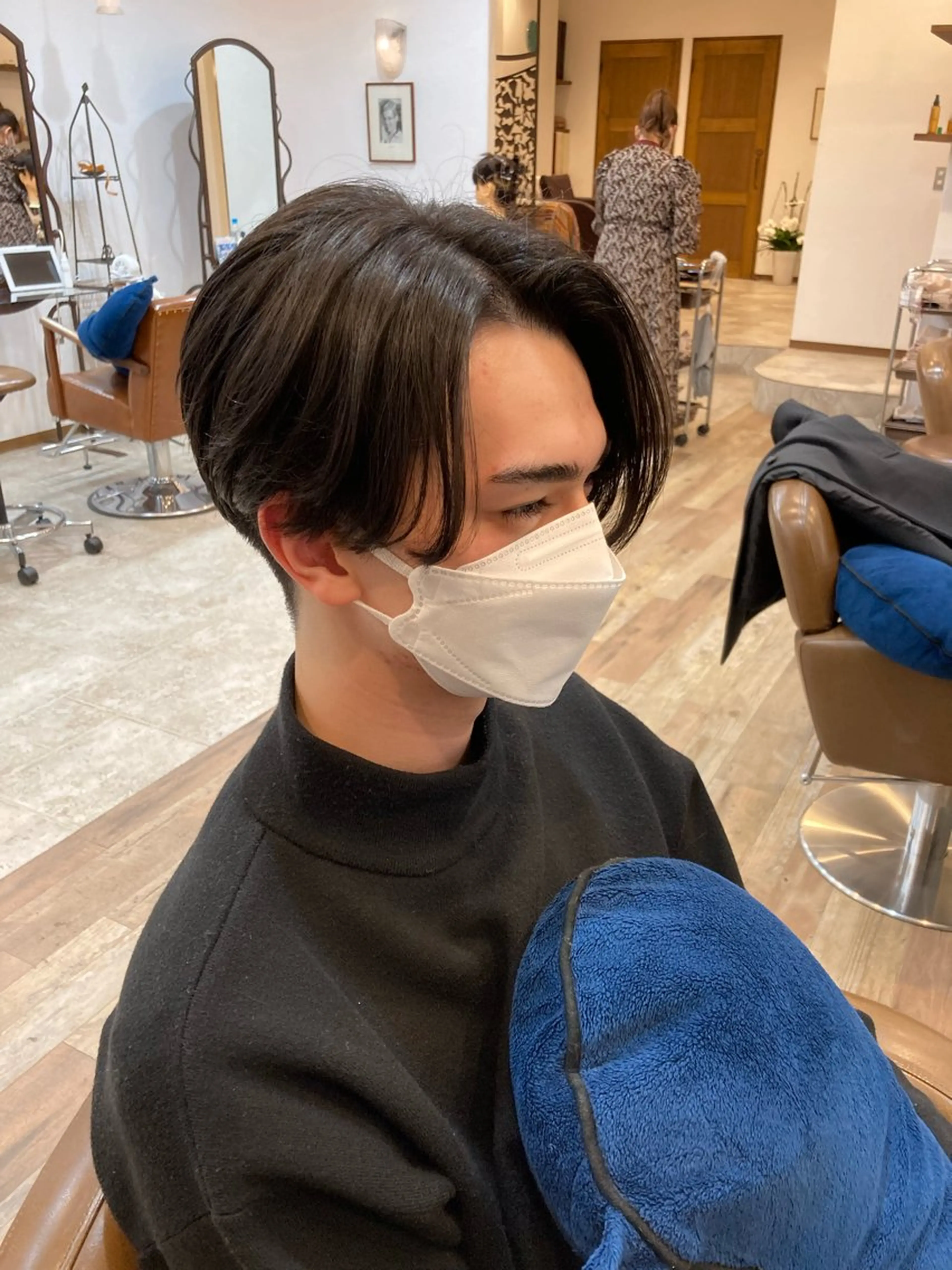 ショート メンズ カット特化型 美容師/栗本のヘアスタイル