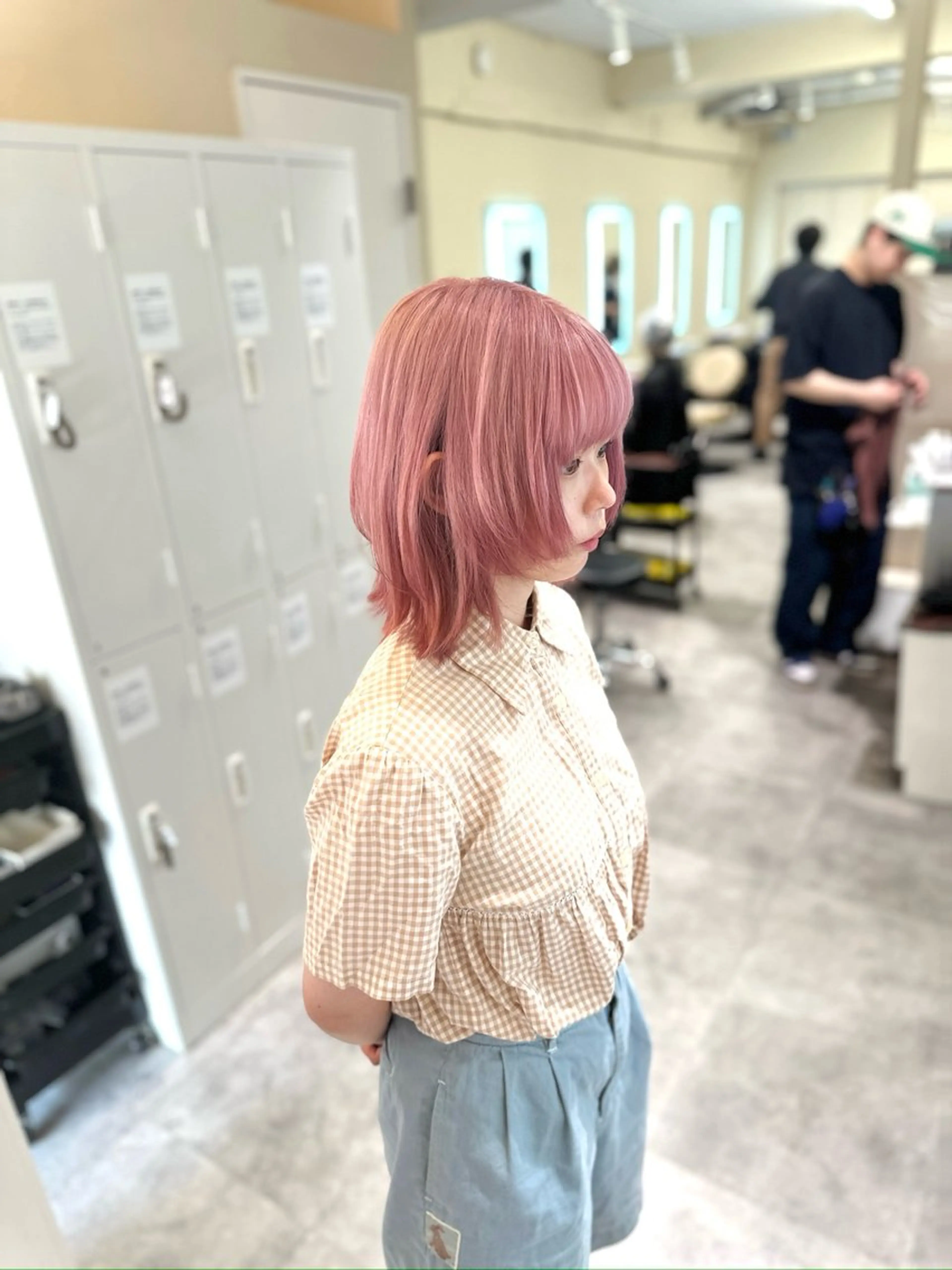 ショート カラー ショートボブ ブリーチ ダブルカラー イルミナカラー ブリーチなしカラー カット ヘアカラー トリートメント opus 店長大和 レイヤー/赤み消しのヘアスタイル