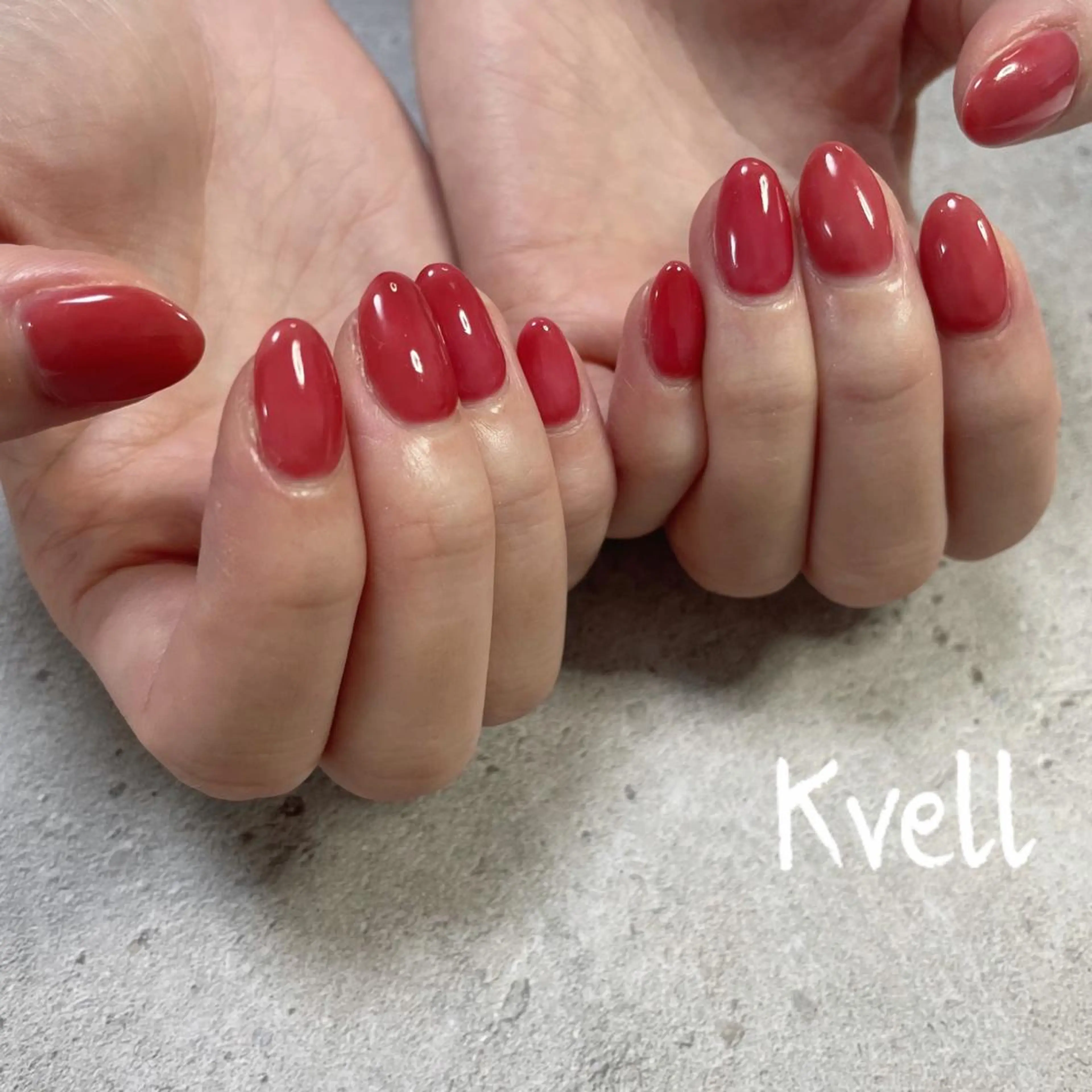 ネイル ワンカラーネイル ハンドネイル nail salon  Kvell所属・nailsalon Kvellのネイルデザイン