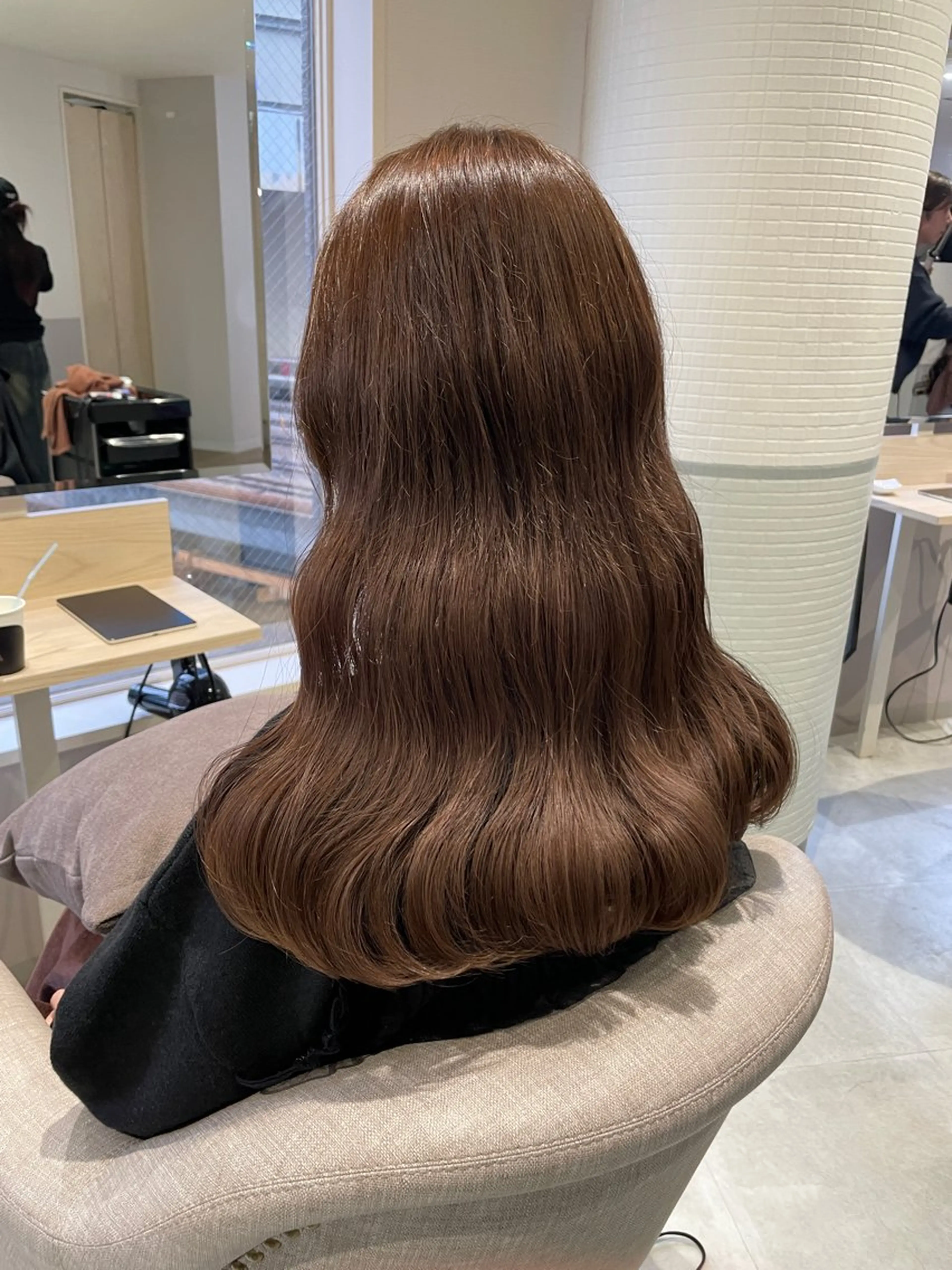 ロング カラー ヘアカラー トリートメント HARUKA韓国ヘア /Luana梅田のヘアスタイル